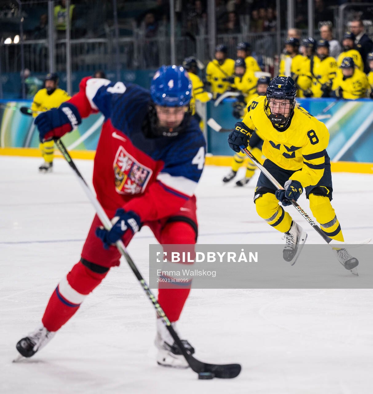 Daniela Pejsova of Czech Republic and Hilda Svensson of