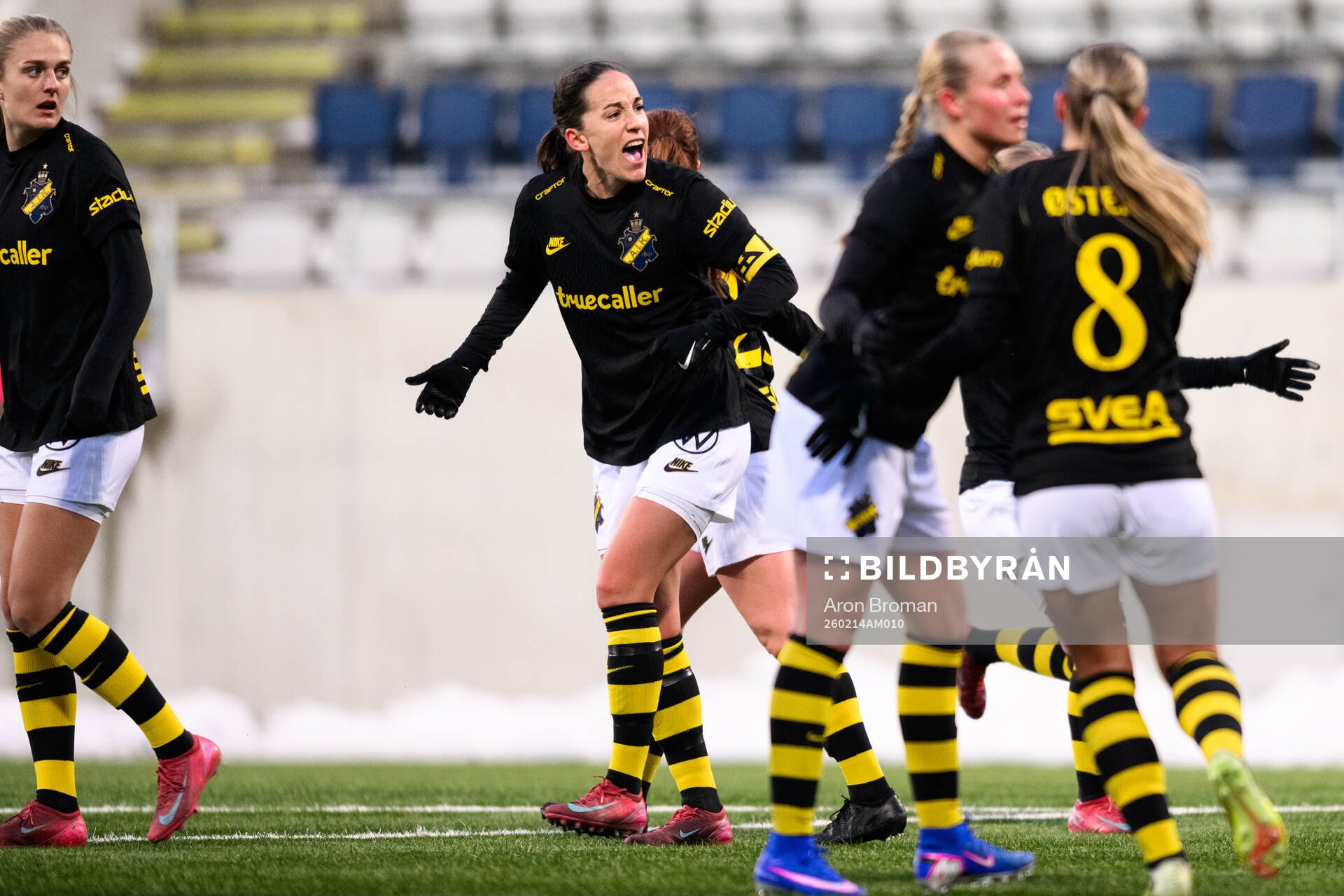 AIKs Anna Oskarsson jublar