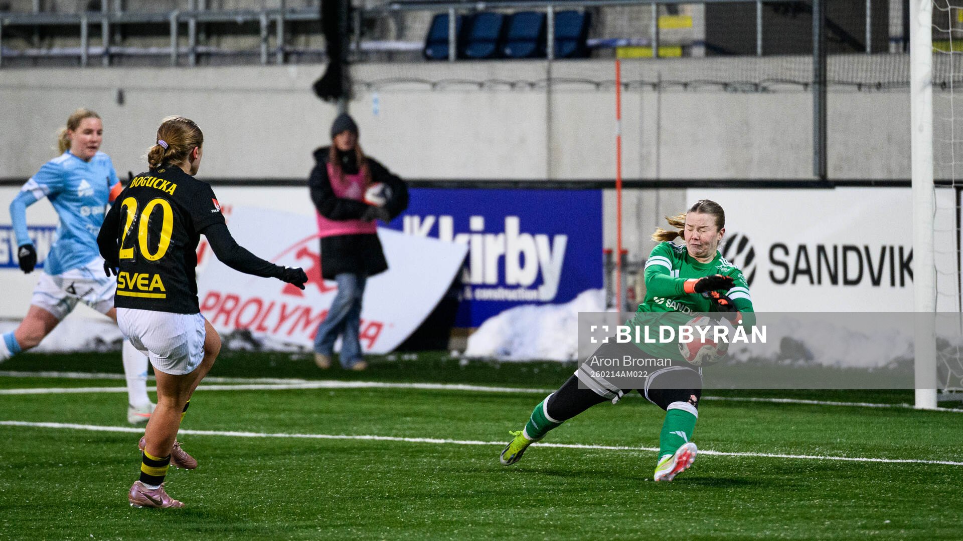 Gefle IFs målvakt Elin Gripenberg