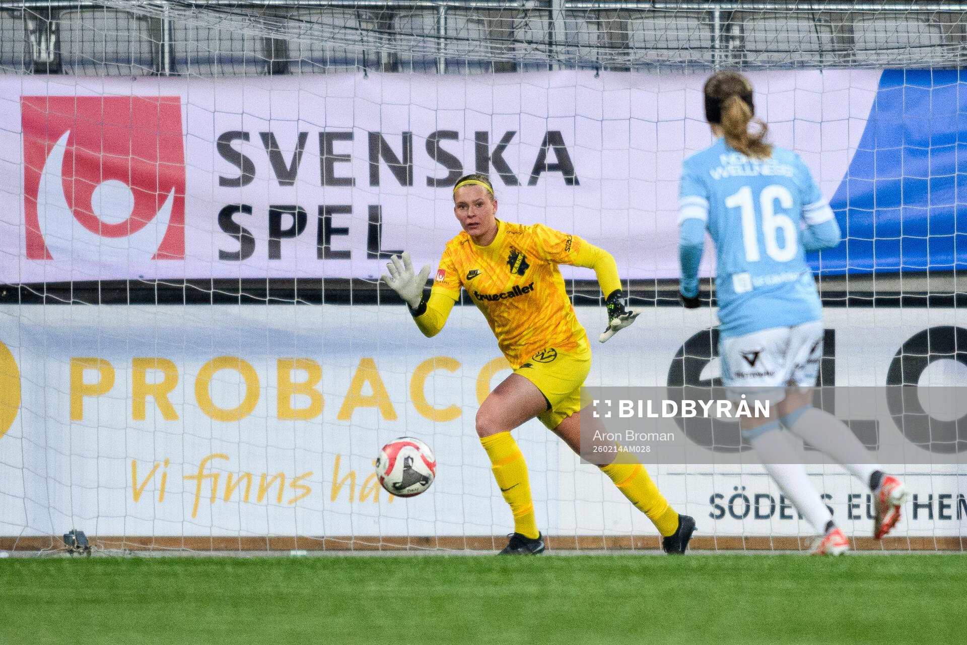 AIKs målvakt Emilia Dannbäck