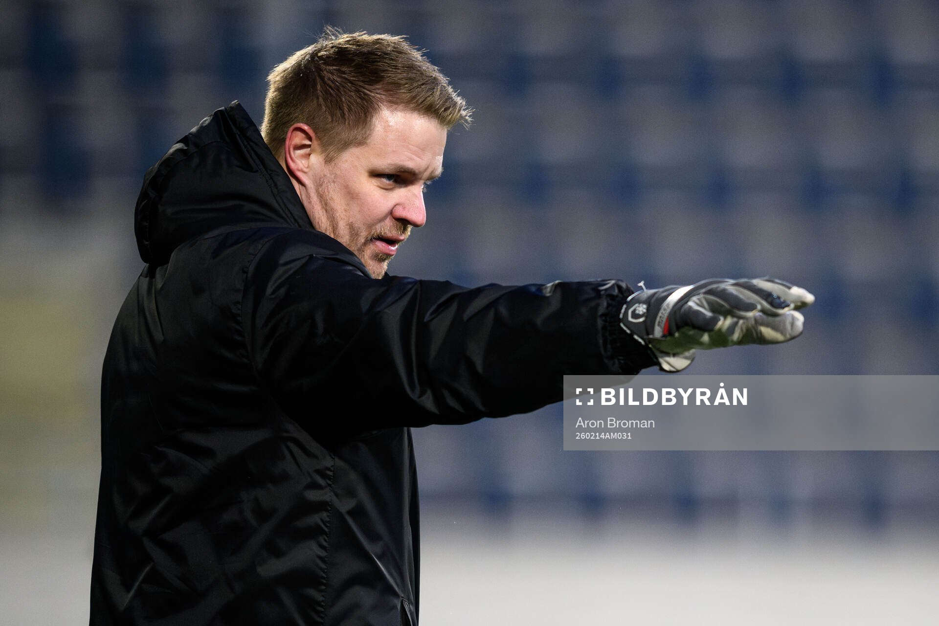 Gefle IFs tränare Marcus Larsson