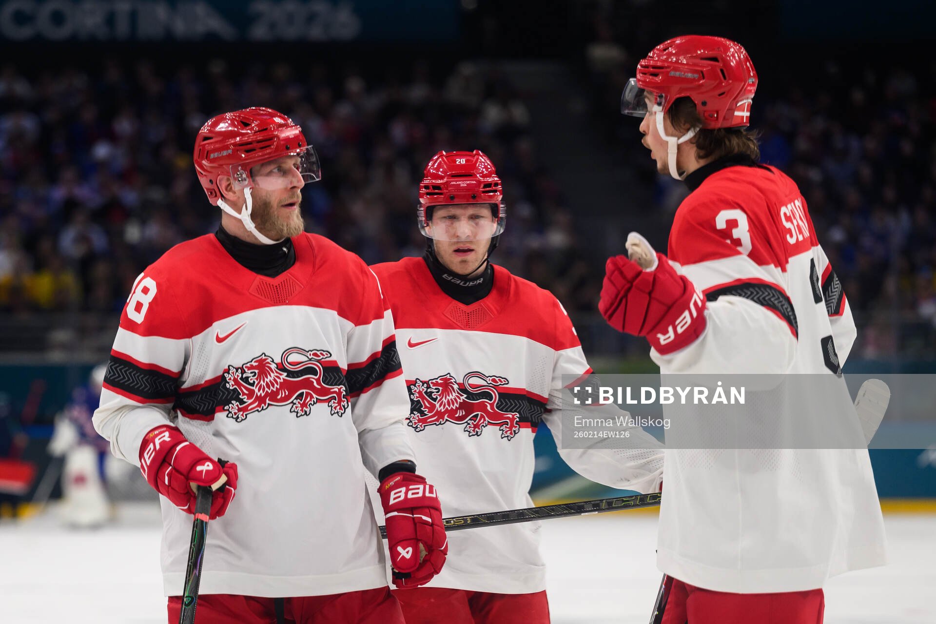 Nicholas B Jensen, Lars Eller and Malte Setkov of of
