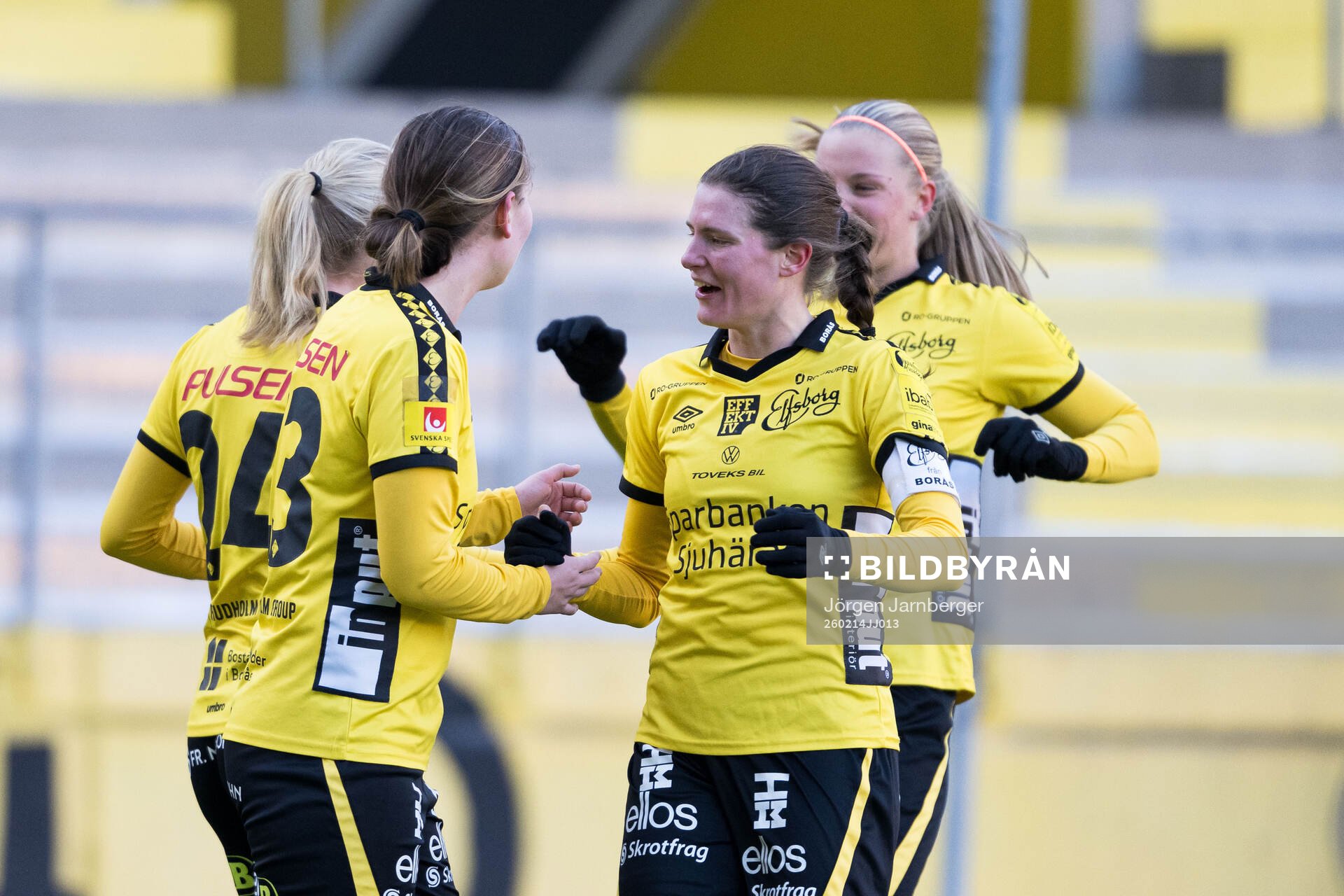 Elfsborgs Ellen Nilsson jublar