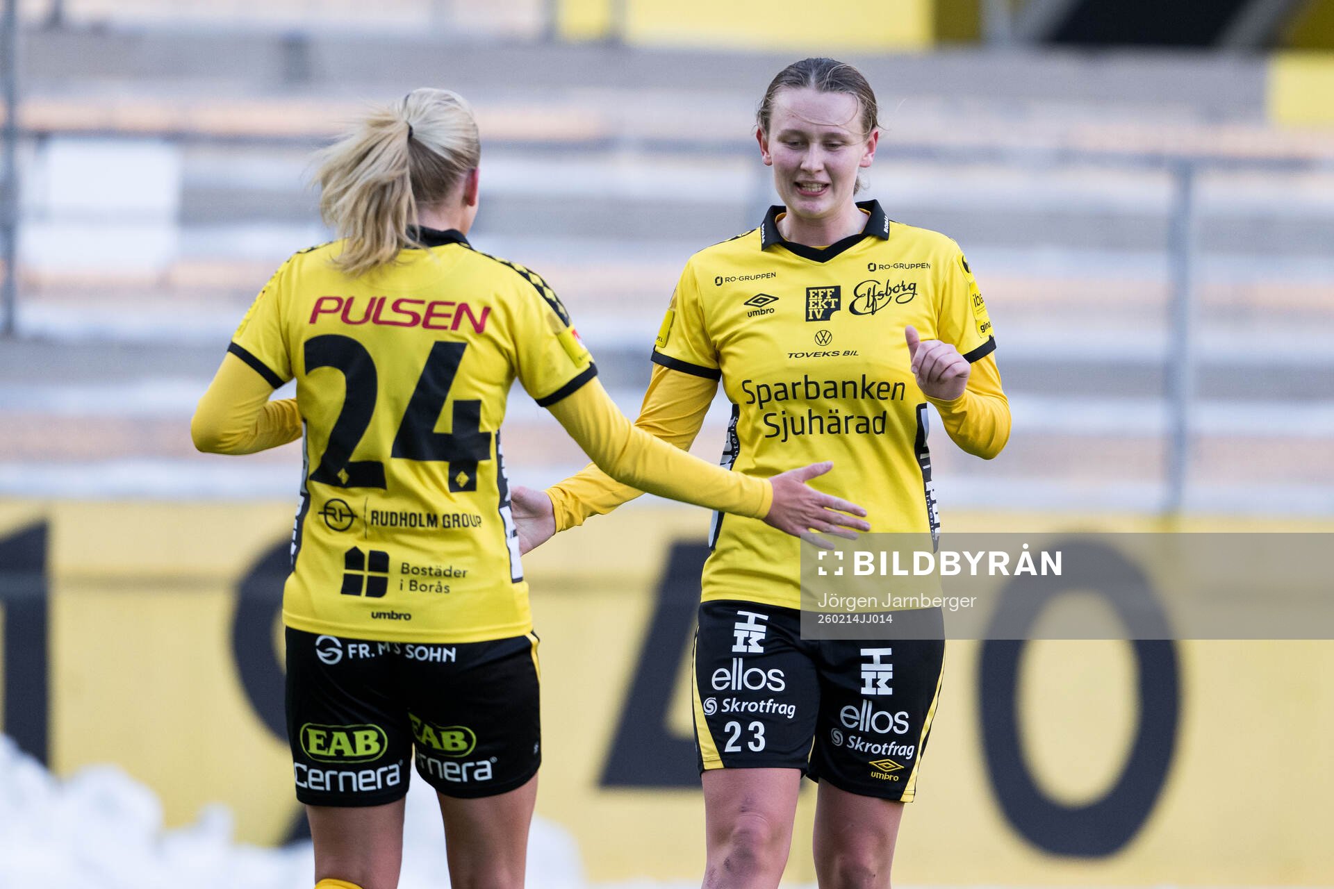 Elfsborgs Ellen Nilsson jublar