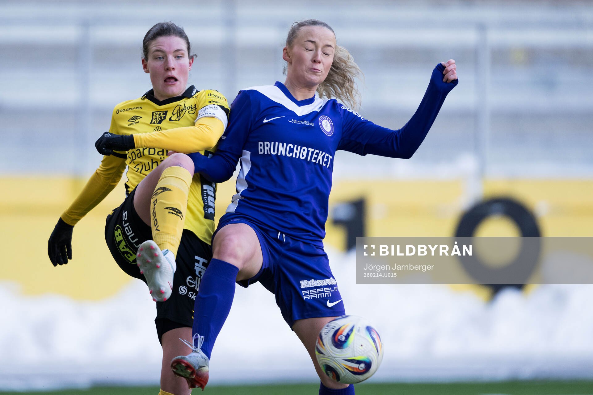 Elfsborgs Tove Lorén och Jitexs Hanna Andreasson