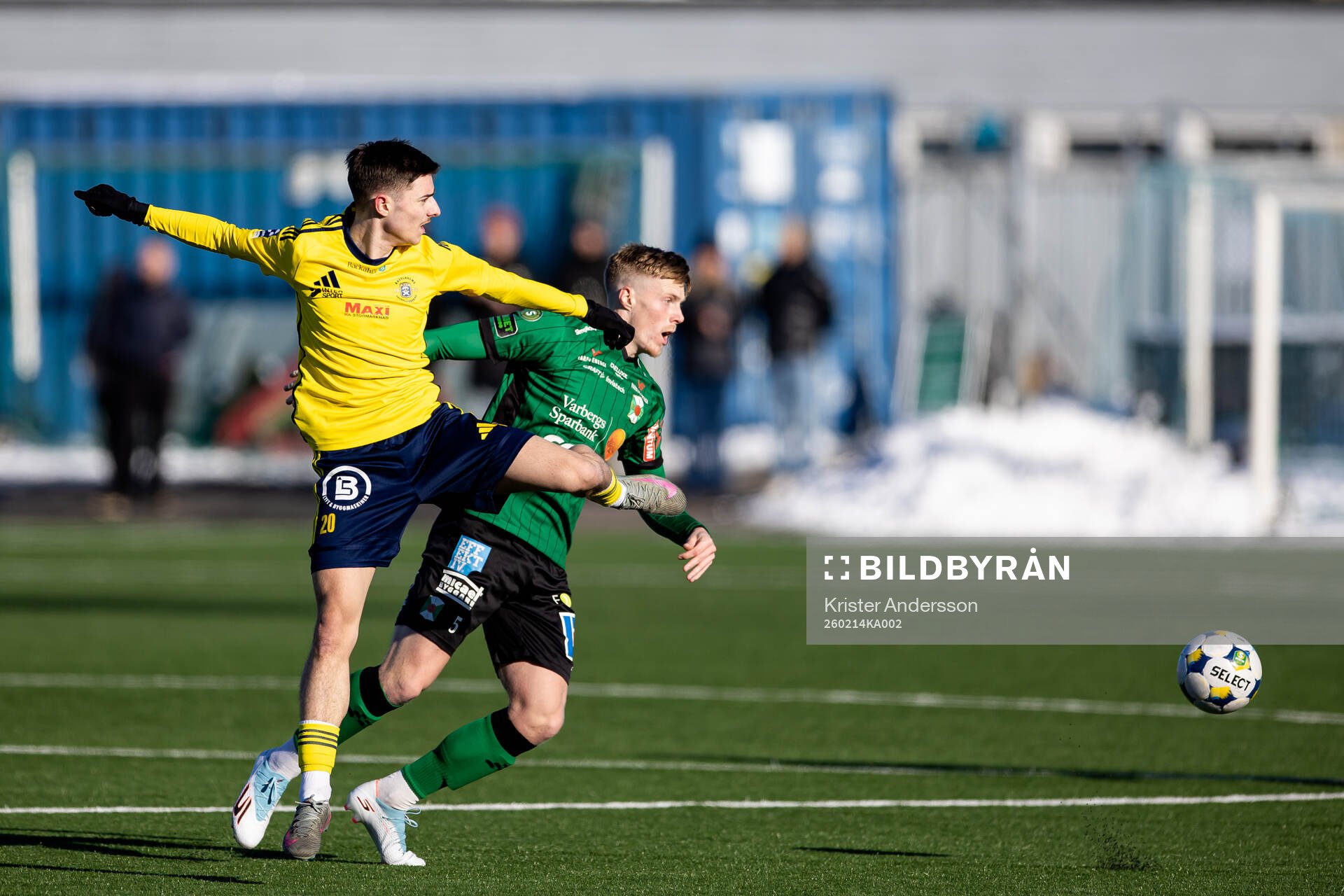 Ängelholms Elion Lipovica och Varbergs Emil Hellman