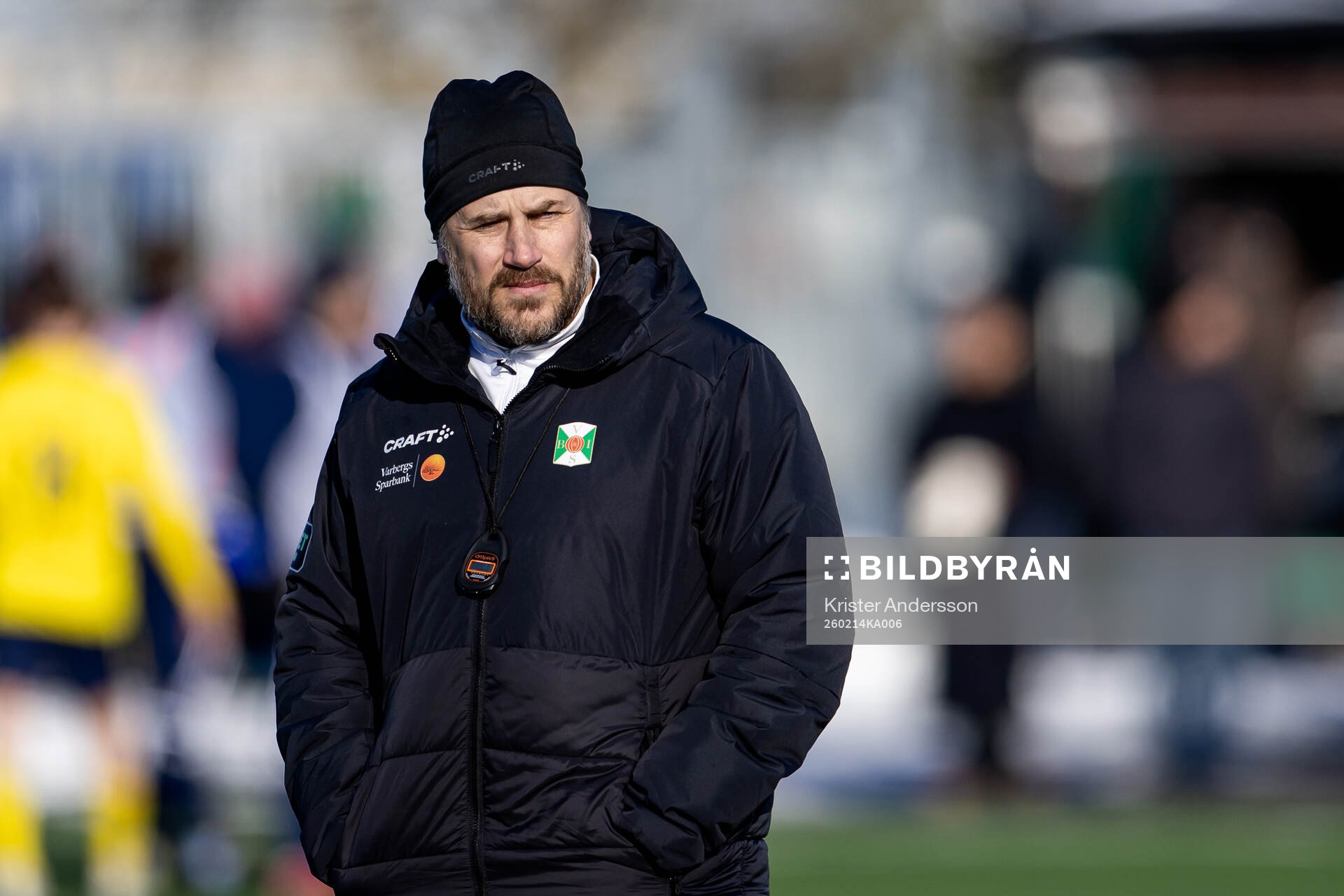 Varbergs assisterande tränare Tobias Hysén
