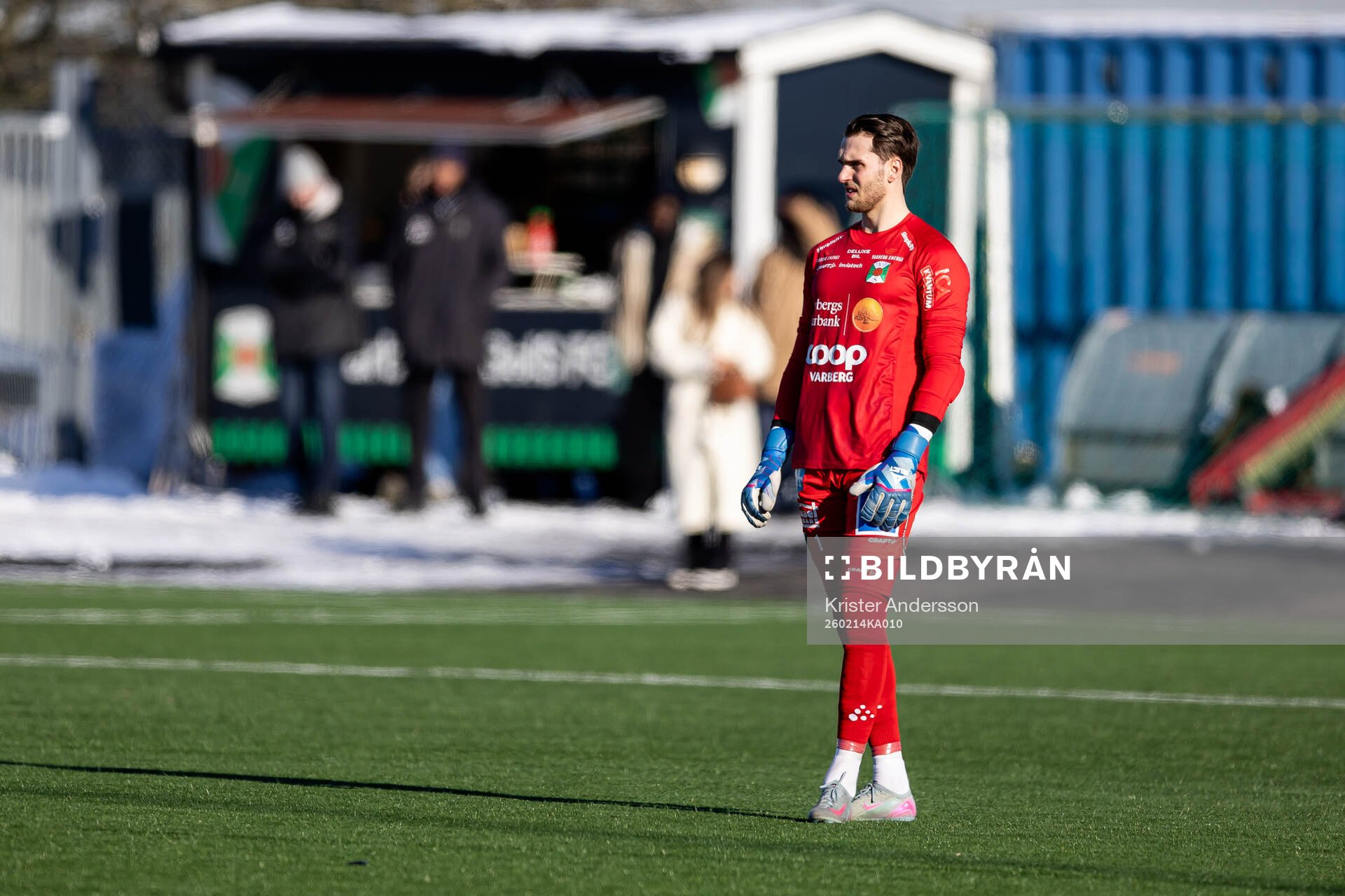Varbergs målvakt Oscar Ekman