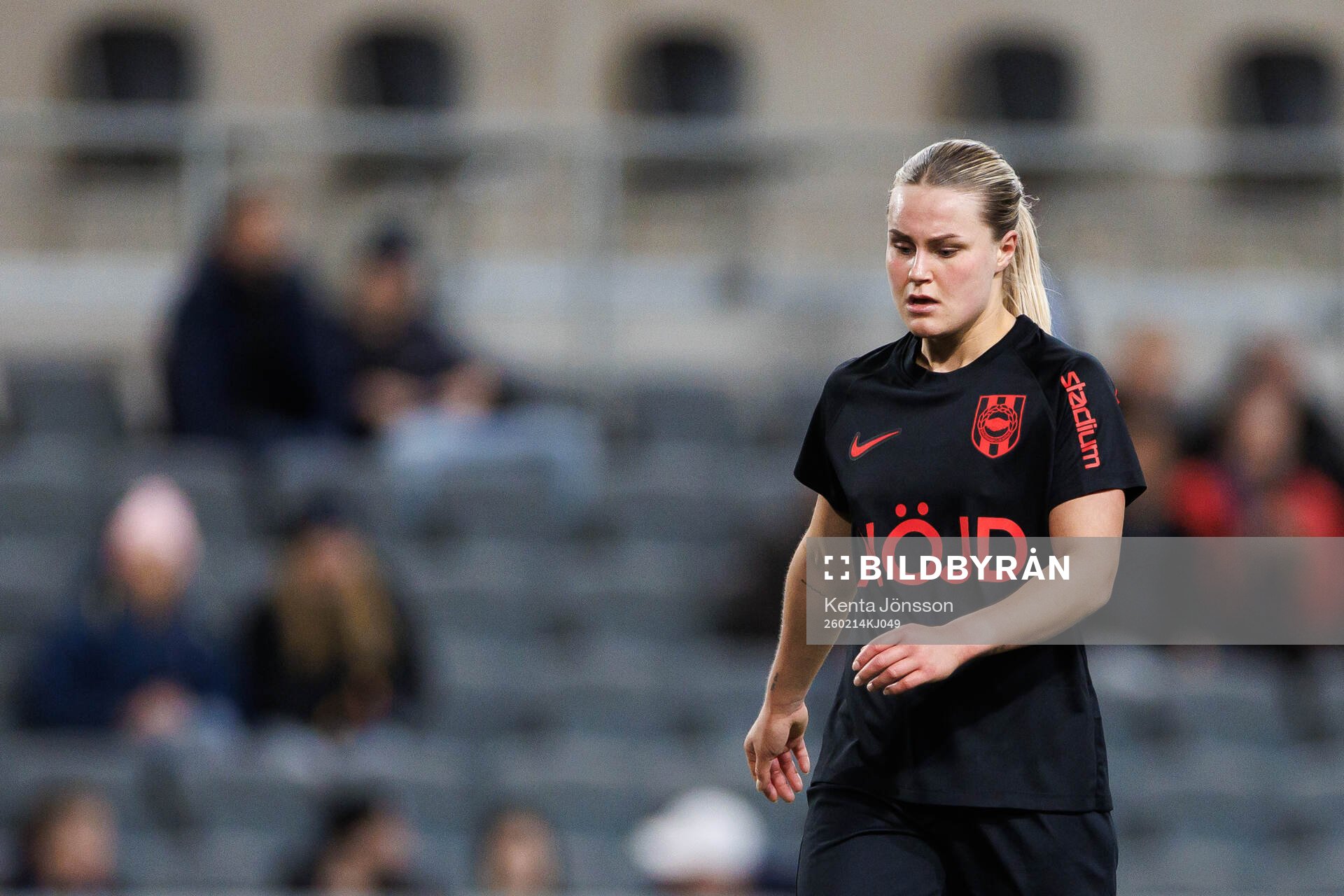 Brommapojkarnas Johanna Svedberg deppar