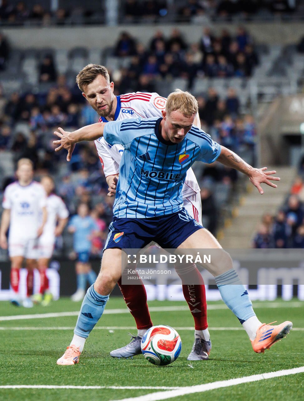 Vålerengas Ivan Näsberg och Djurgårdens Kristian Lien och