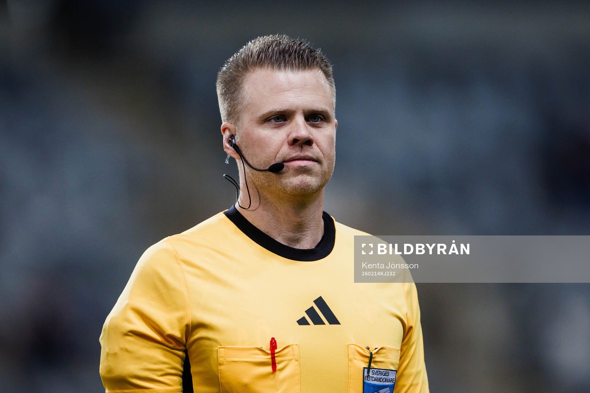 Assisterande domare Joel Lindström