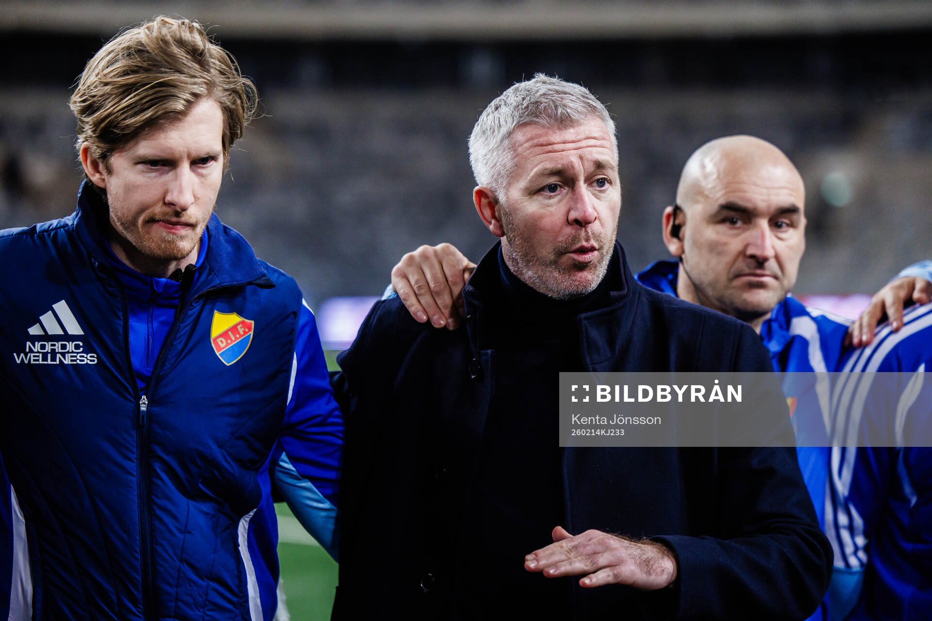 Djurgårdens assisterande tränare Mikael Widfeldt och