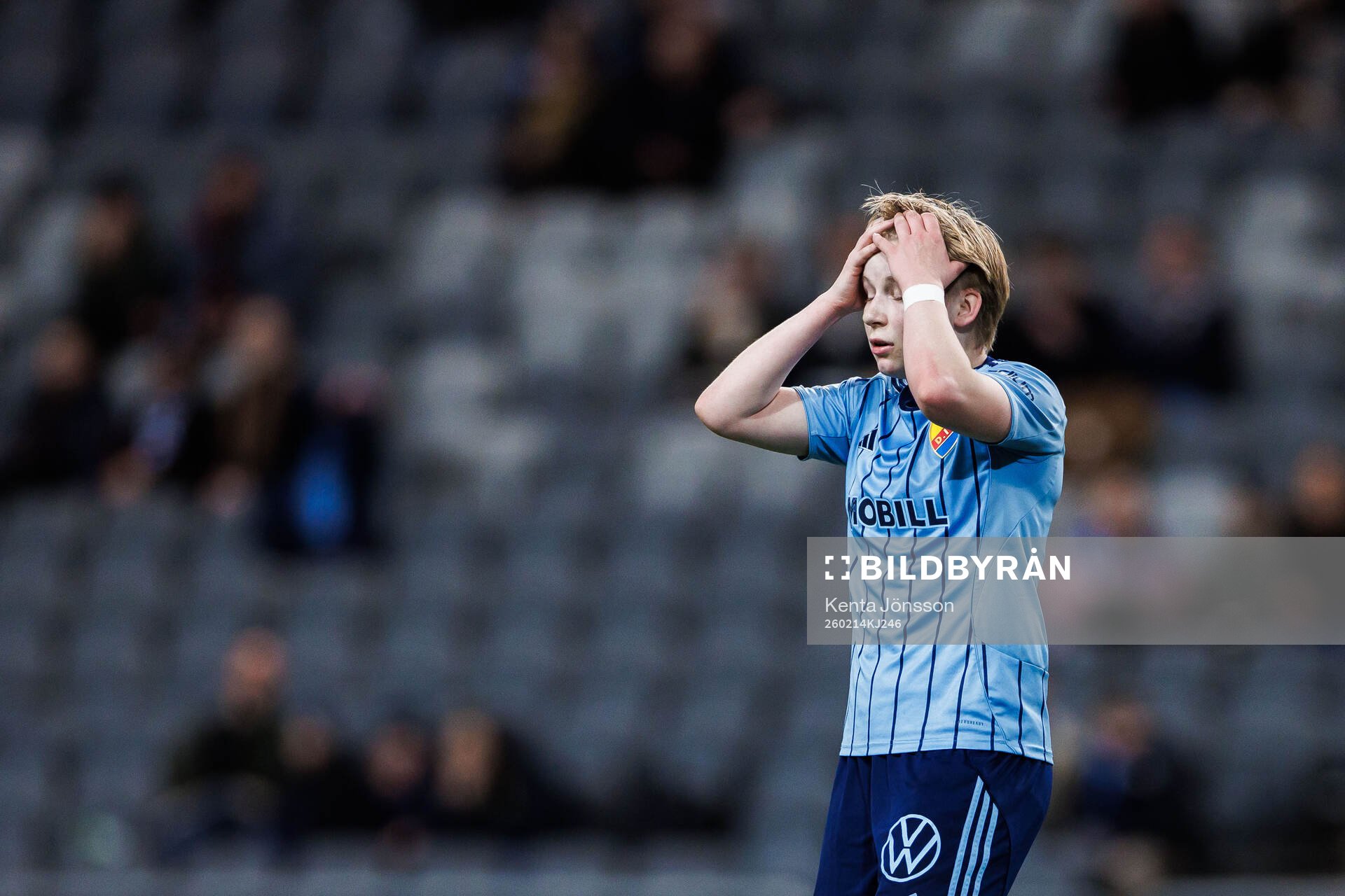 Djurgårdens Olivia Ulenius deppar
