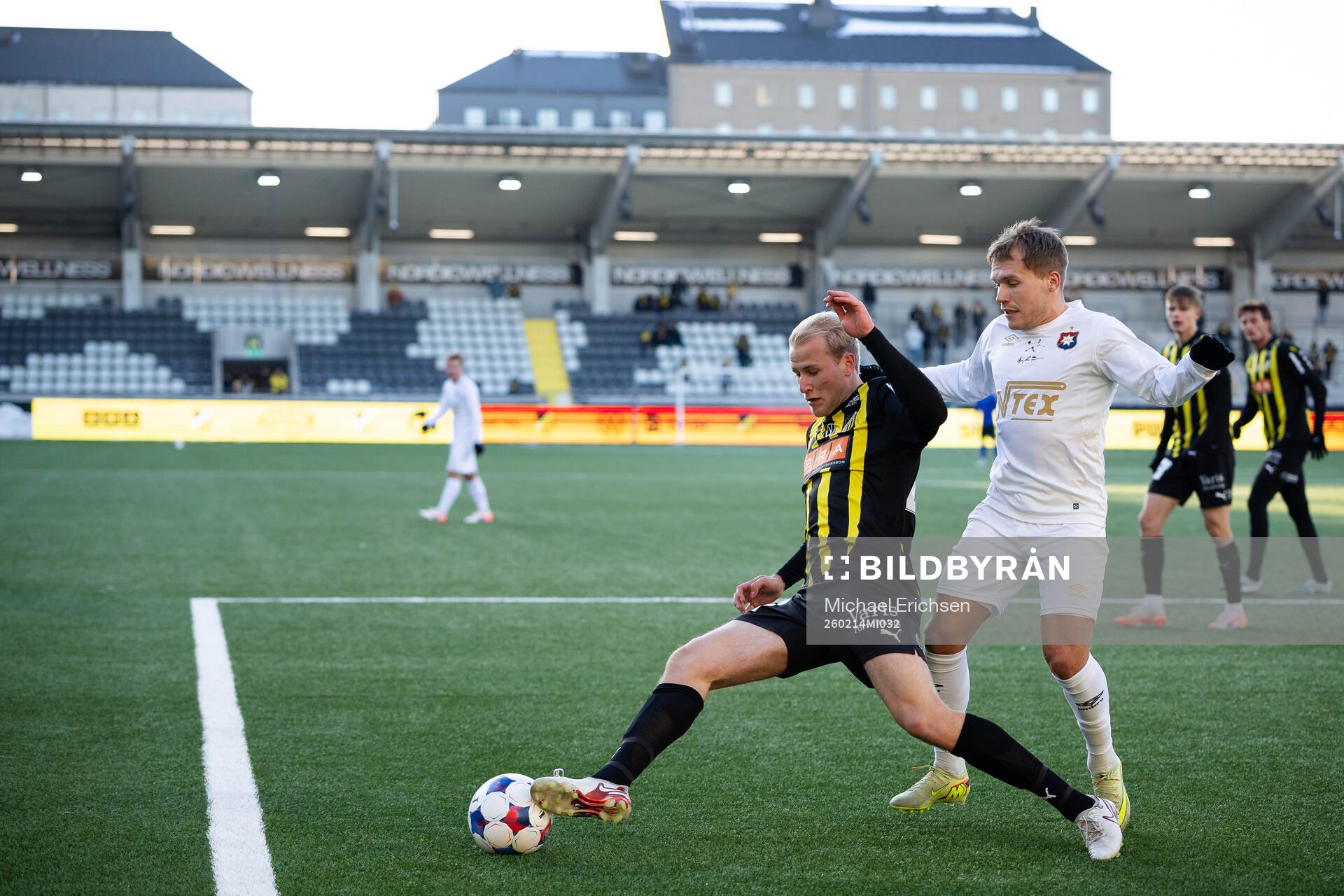 Häckens Harry Hilvenius och Örgrytes Hampus Dahlqvist