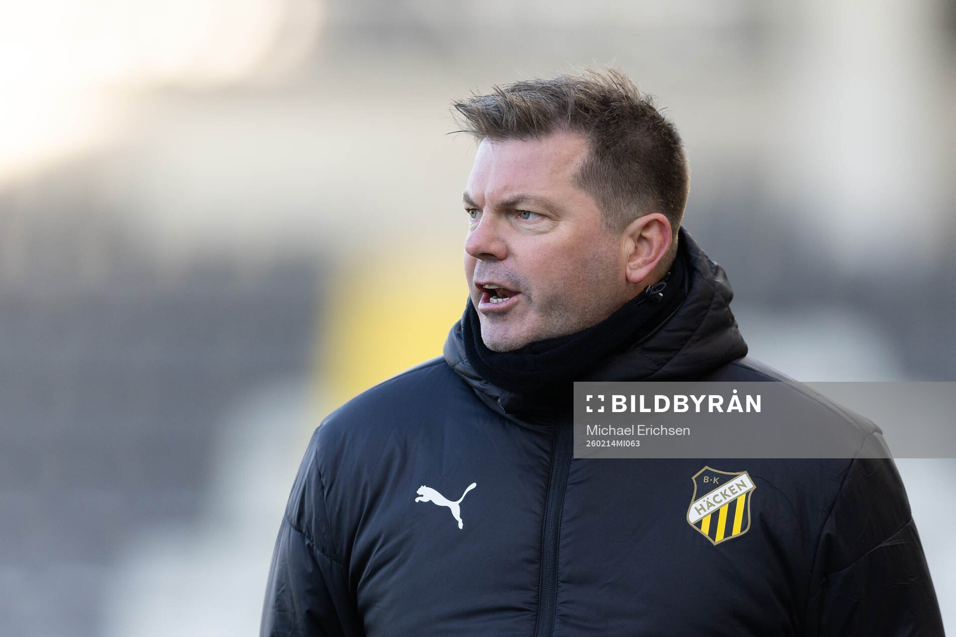 Häckens tränare Jens Gustafsson