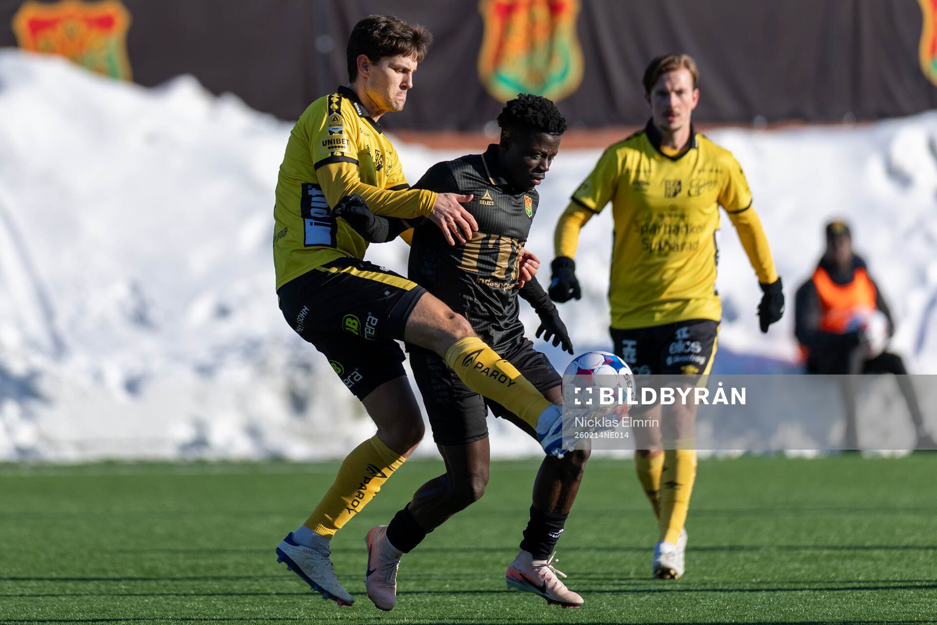 Elfsborgs Rasmus Wikström och Blessing Asumang Dankwah