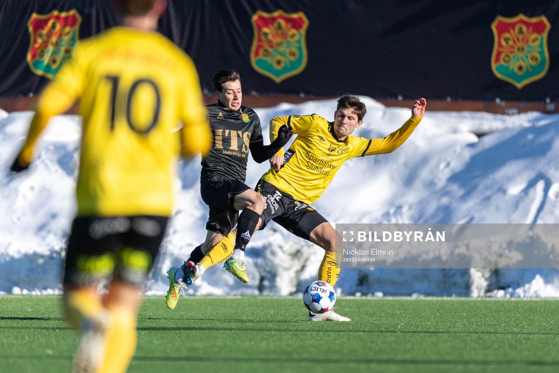 GAIS Matteo De Brienne och Elfsborgs  Rasmus Wikström