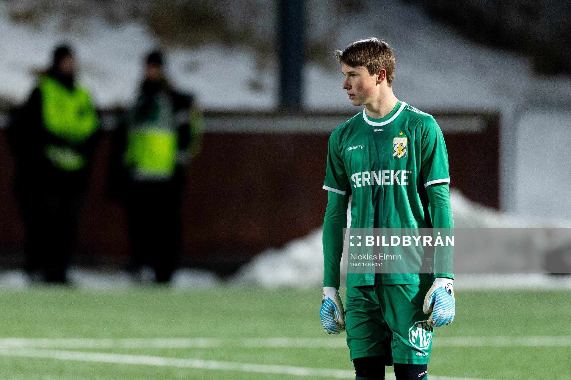 Göteborgs målvakt Alexander Carlsson