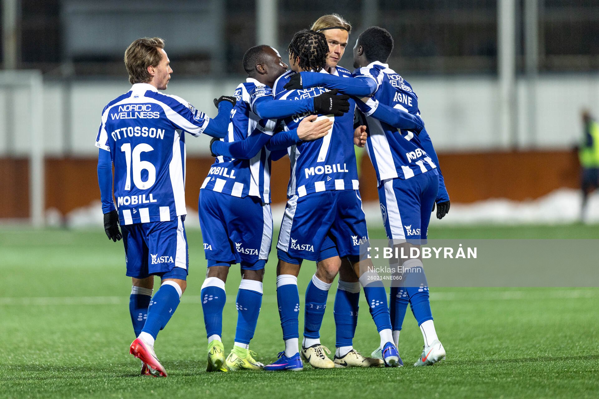 Göteborgs August Erlingmark och Sebastian Clemmensen jublar