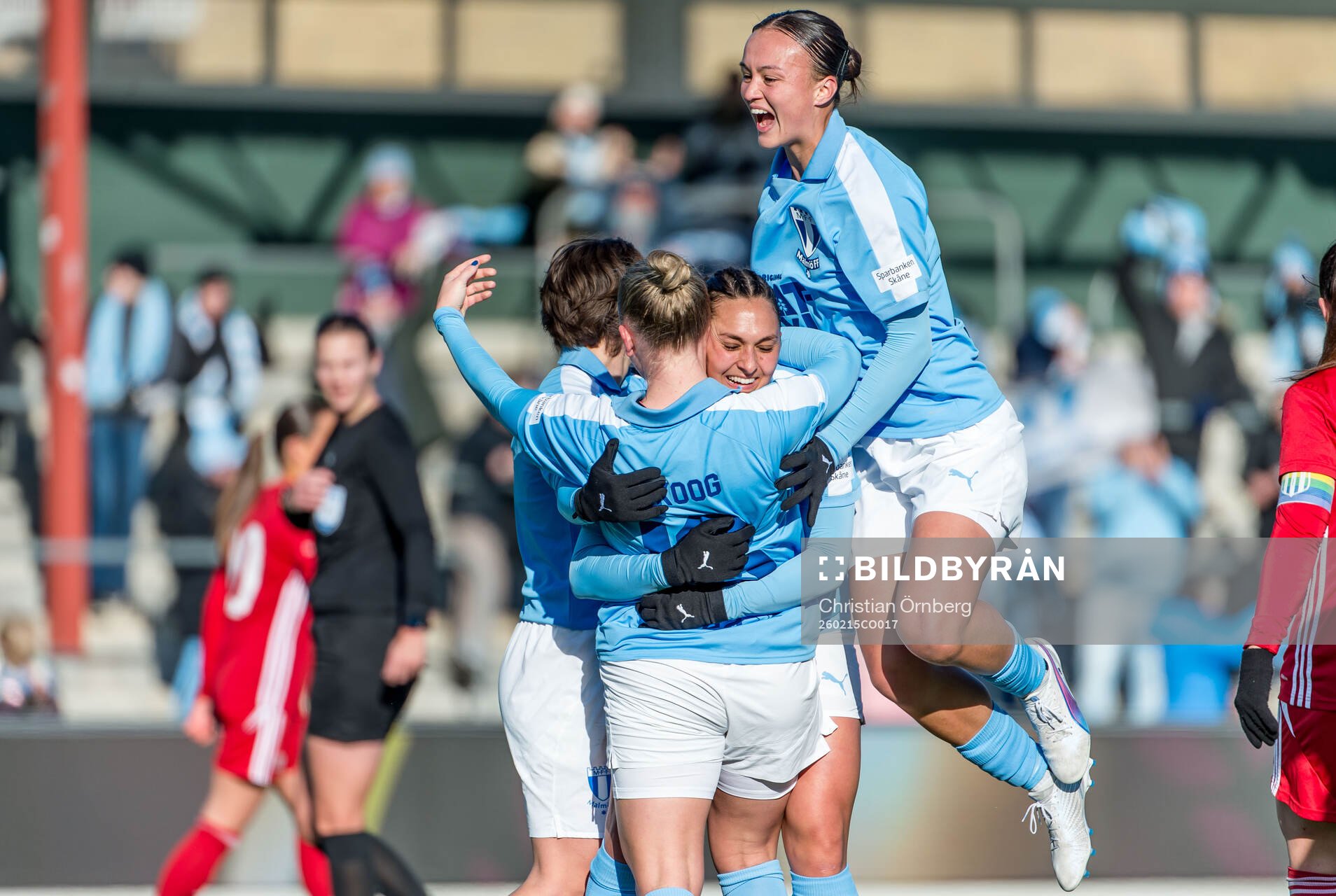Malmö FFs Tuva Skoog jublar