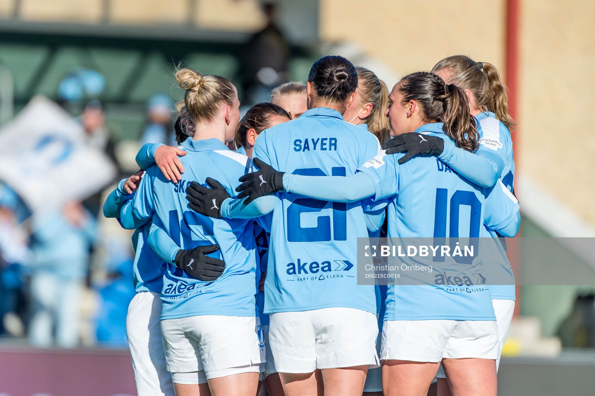 Malmö FFs Tuva Skoog jublar