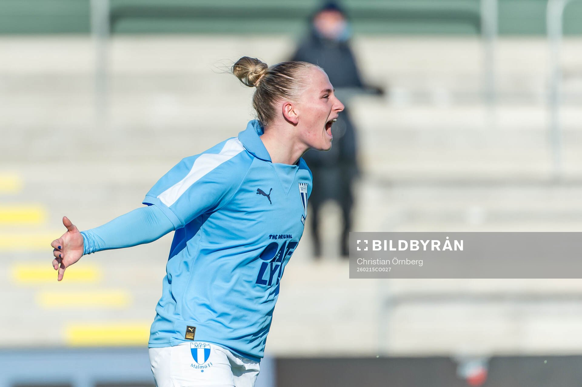 Malmö FFs Tuva Skoog jublar