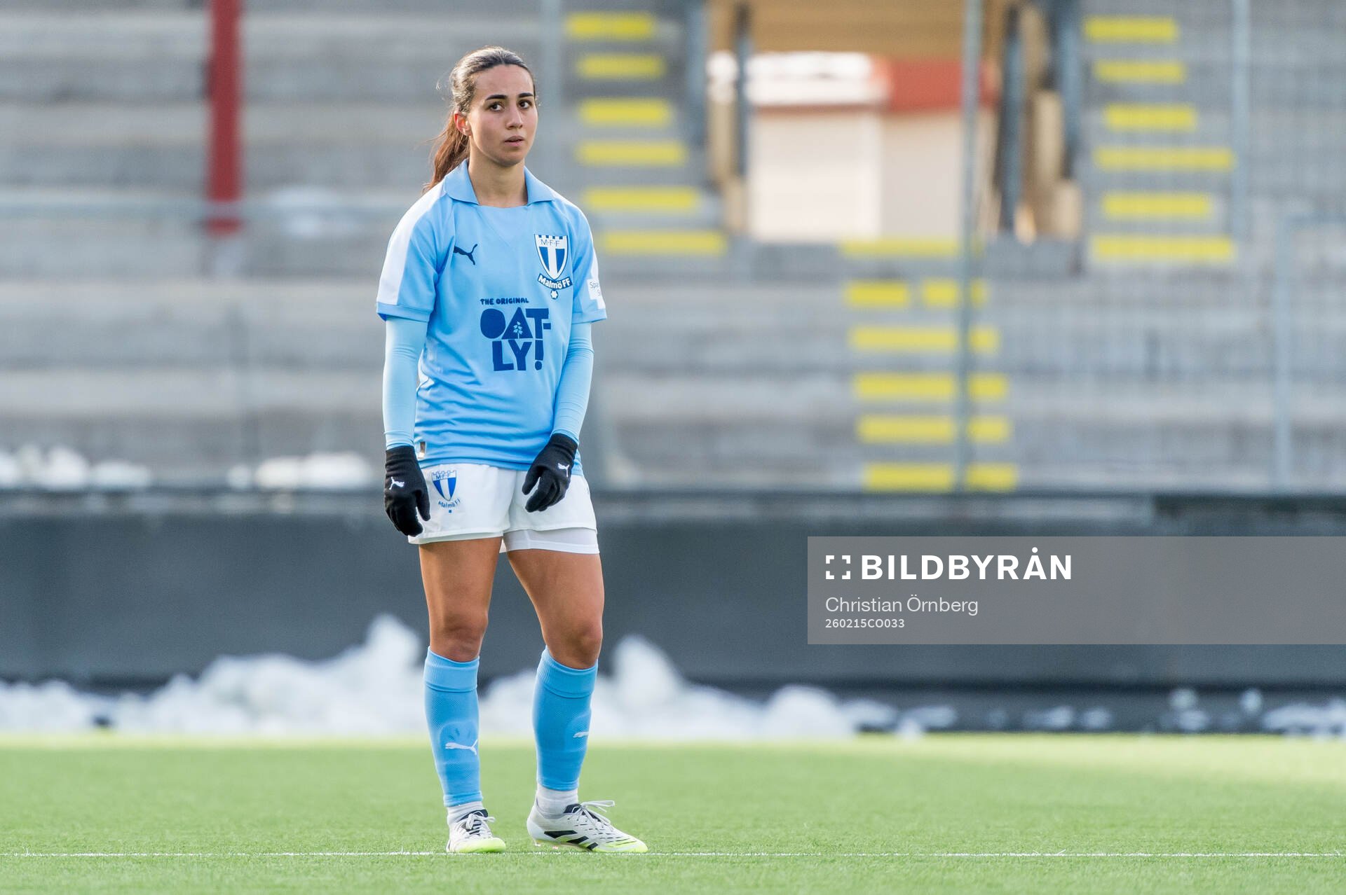 Malmö FFs Vesna Milivojevic deppar