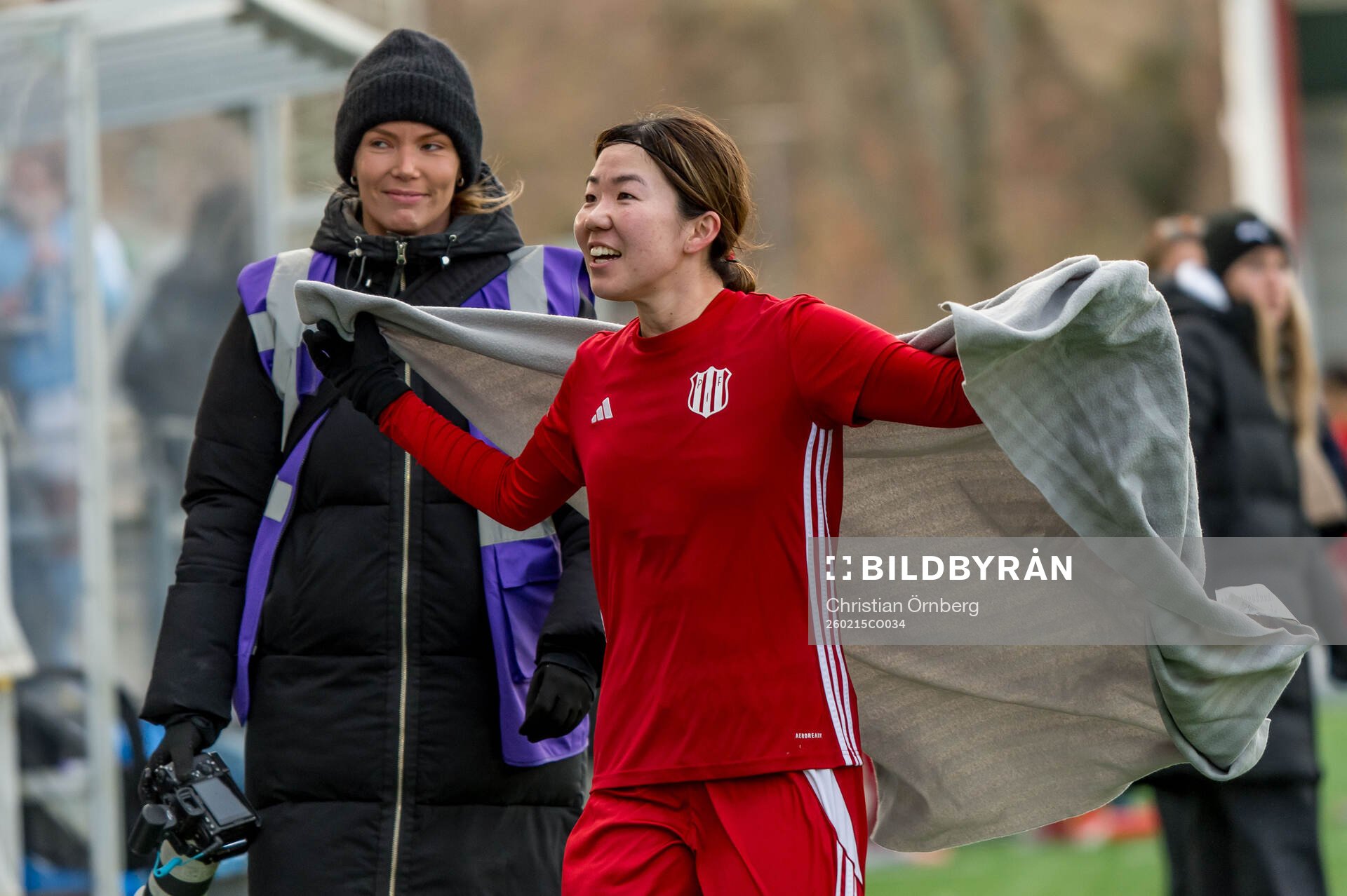 Piteås Shiho Matsubara jublar