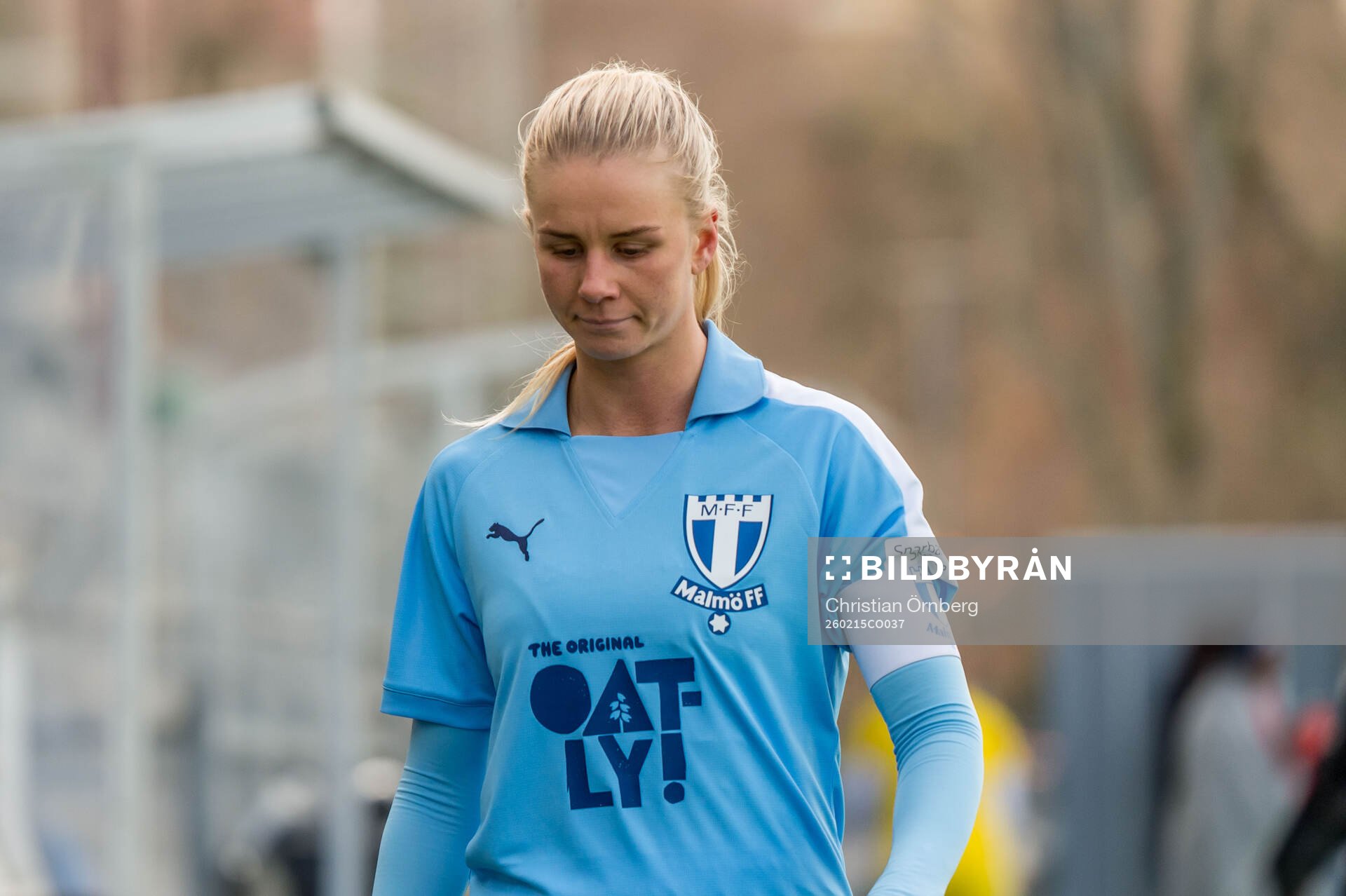 Malmö FFs Nellie Lilja deppar