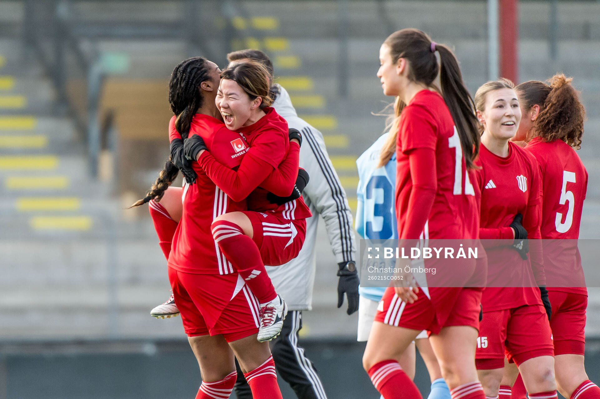 Piteås Shiho Matsubara jublar