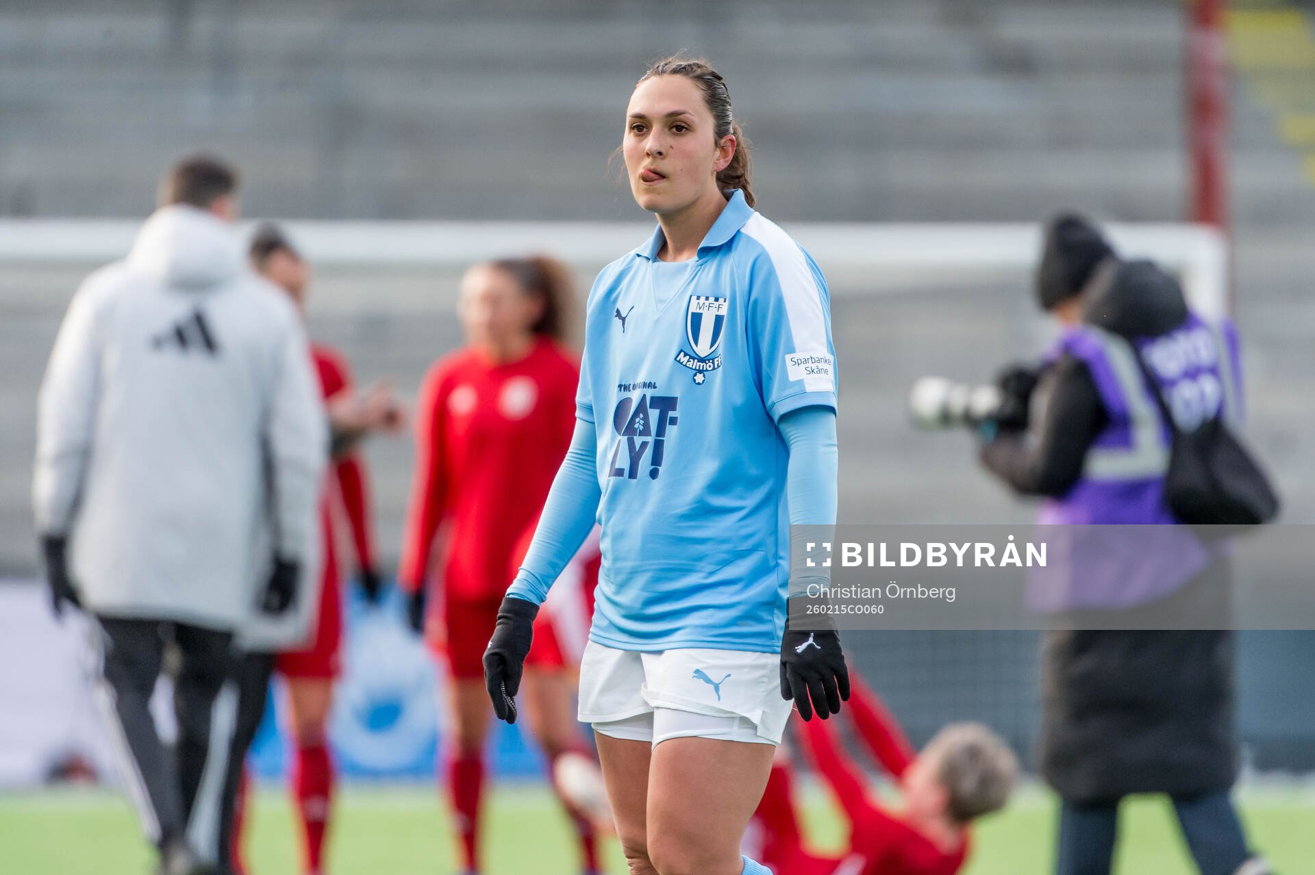 Malmö FFs Isabella D'Aquila deppar