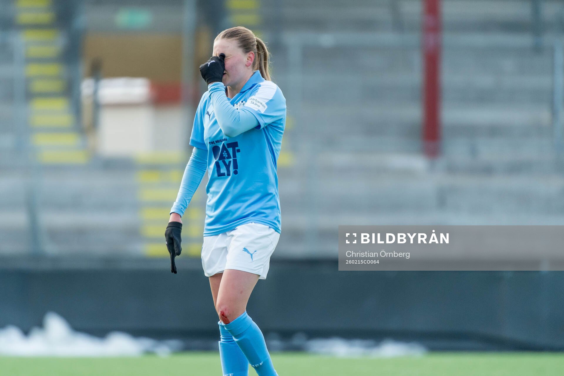 Malmö FFs Katariina Kosola deppar