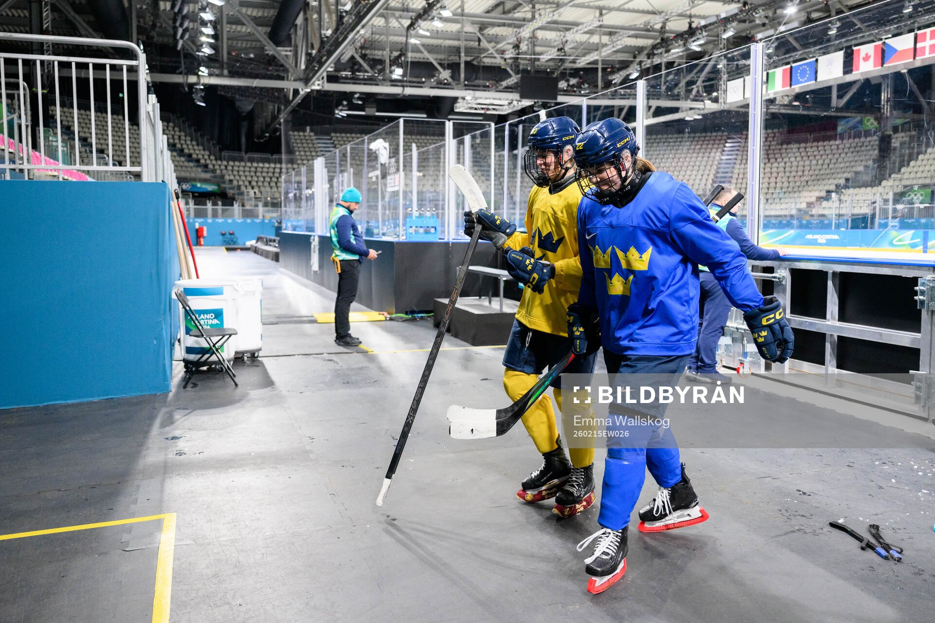 Thea Johansson and Hanna Thuvik of Sweden