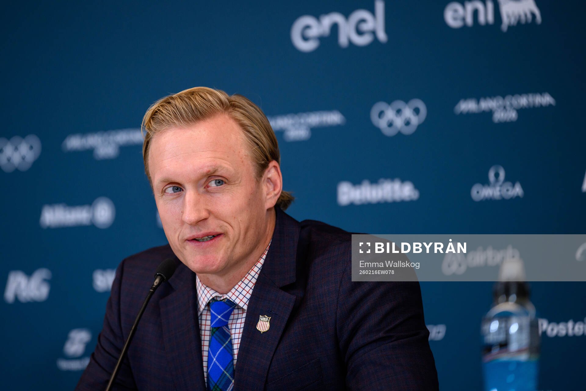 Head coach John Wroblewski of USA at a press conference