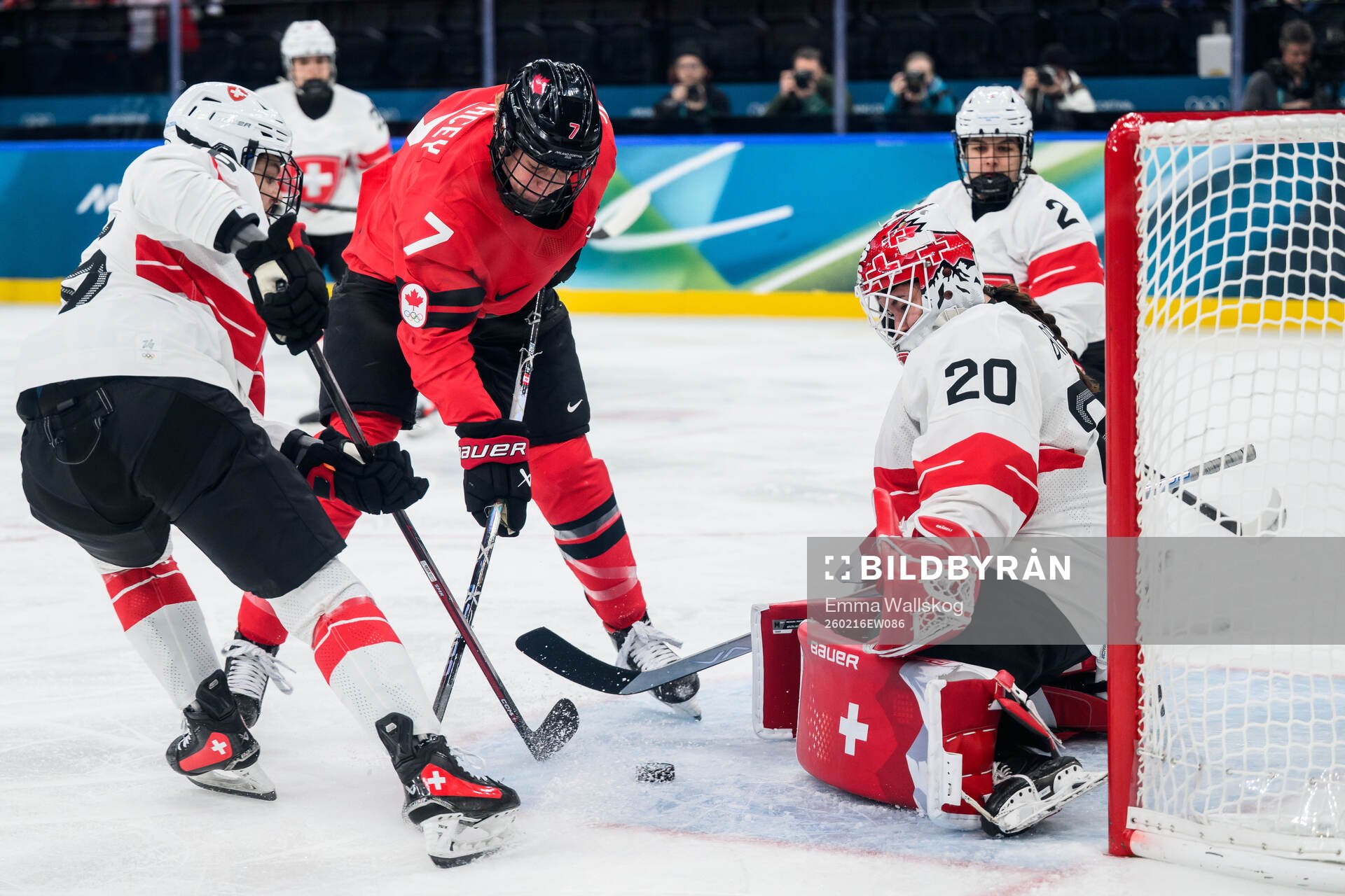 Laura Stacey of Canada against Nicole Vallario and