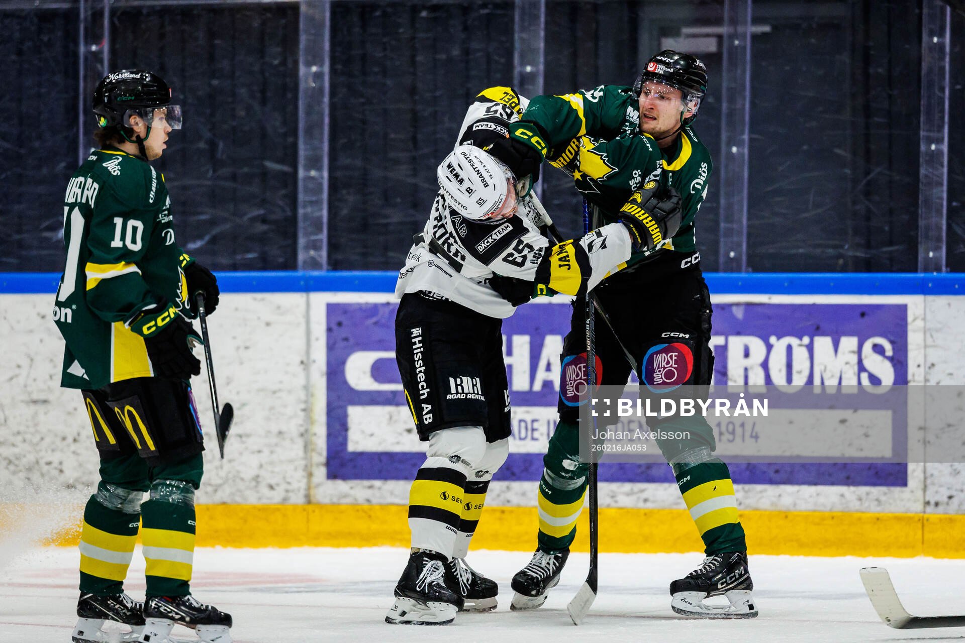 Västerås Karl Annborn och Östersunds Anton Klint