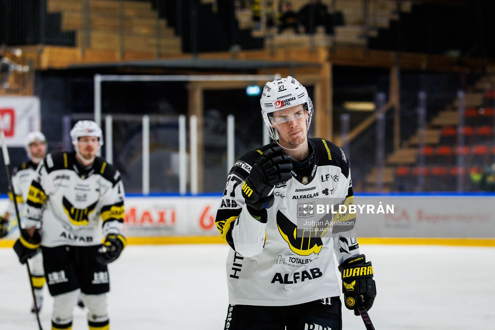 Västerås Carl Jakobsson jublar