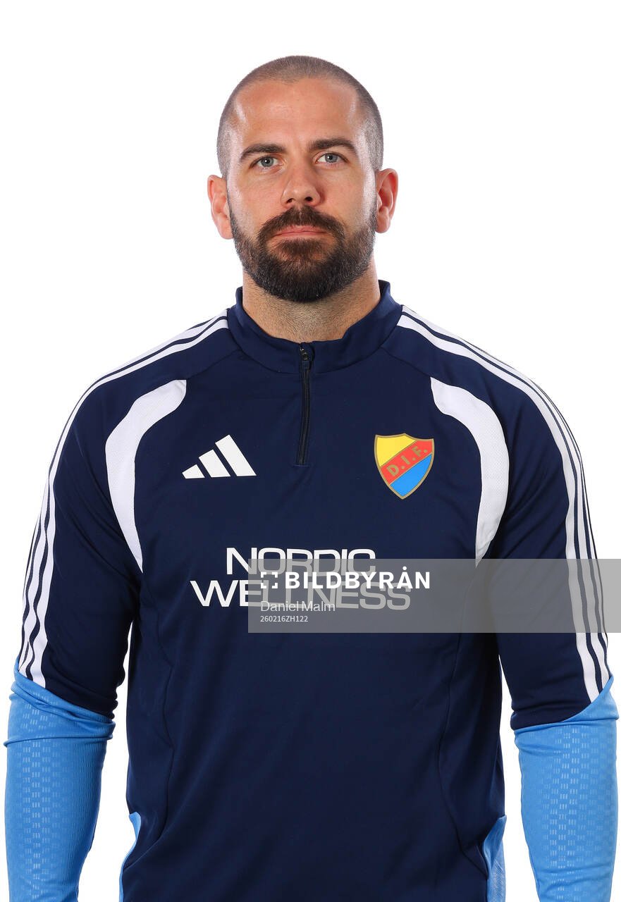 Djurgårdens Fystränare Jens Ericsson