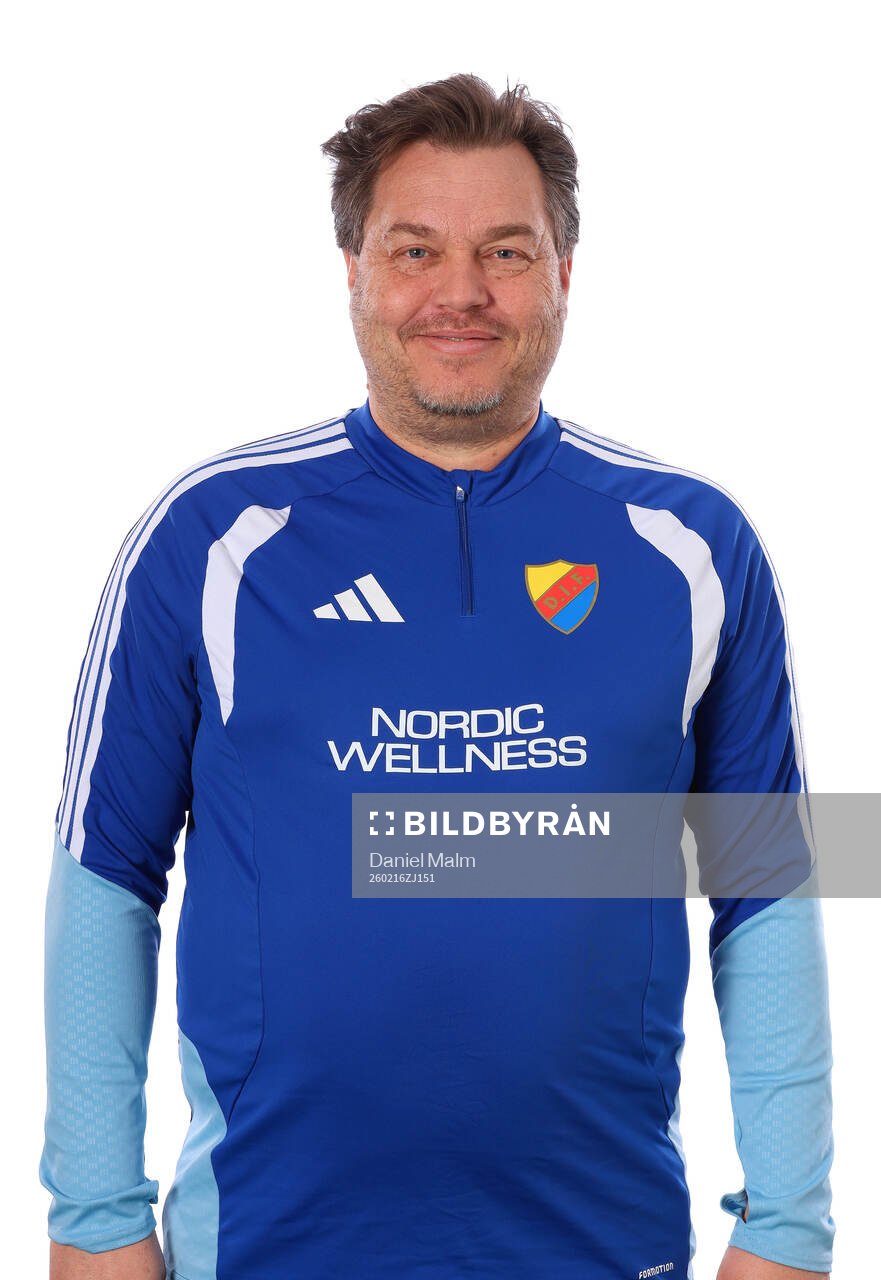 Djurgårdens Lagledare Mikael Söderman