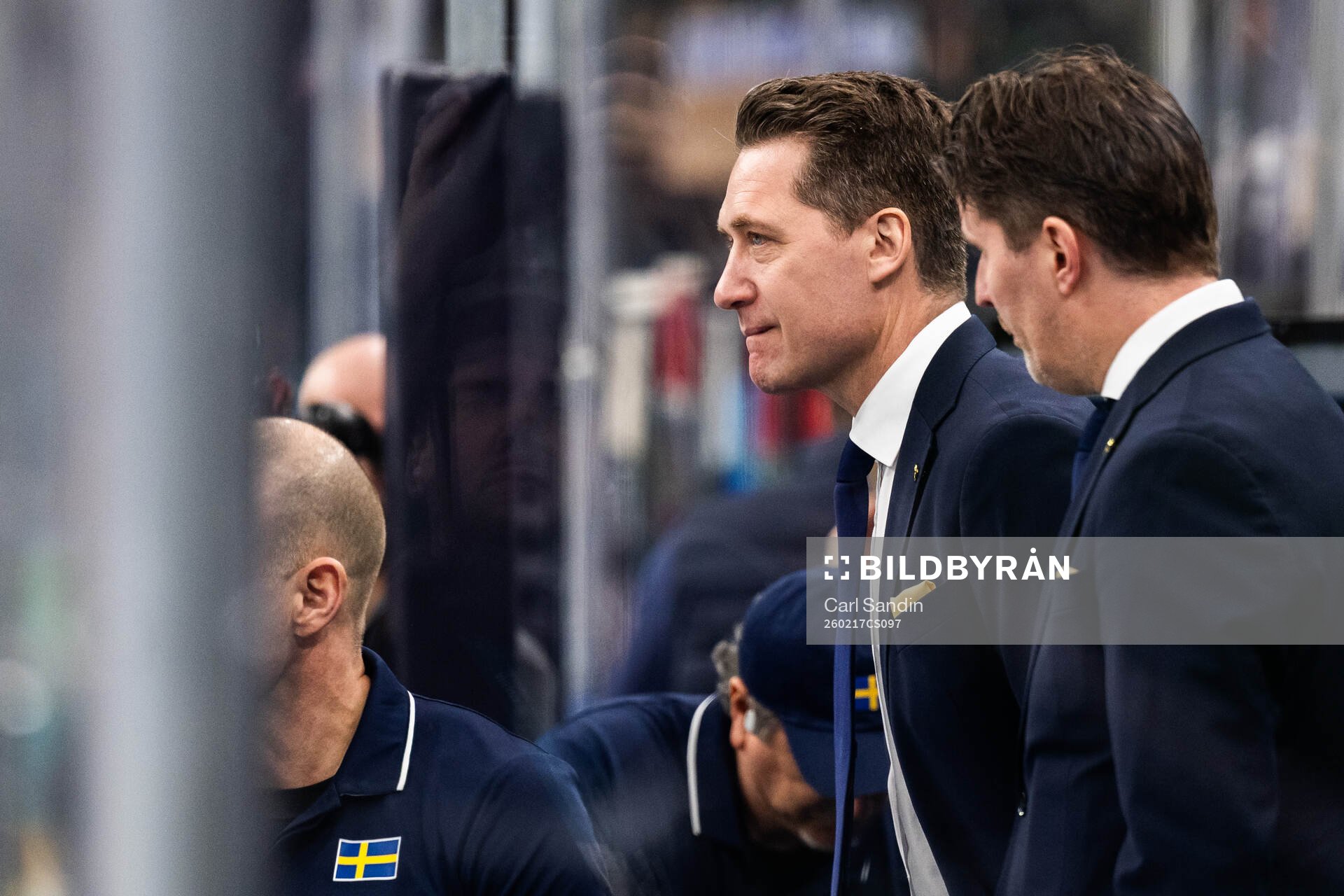 Head coach Sam Hallam of Sweden