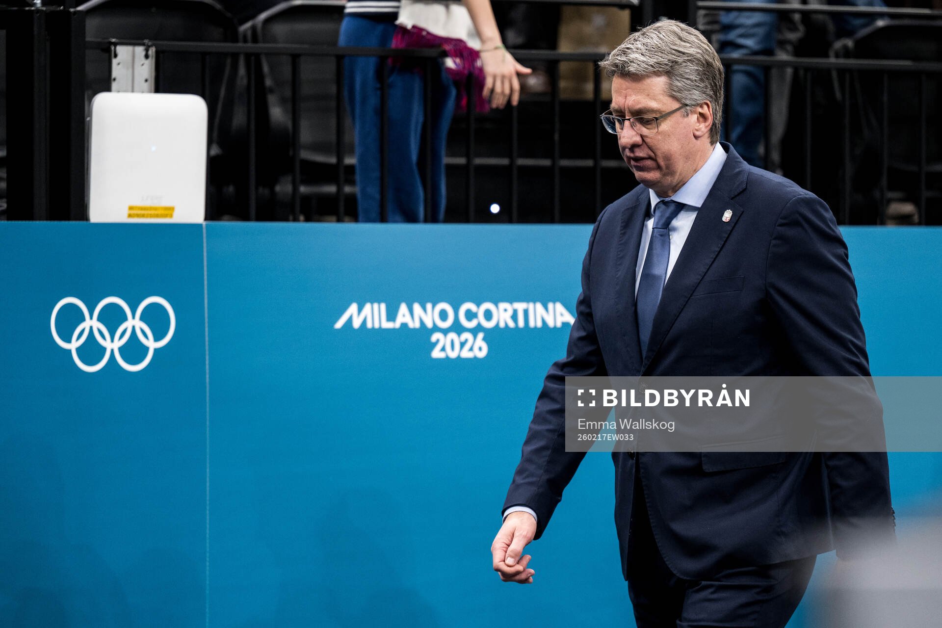Head coach Harijs Vitolins of Latvia looks dejected in the