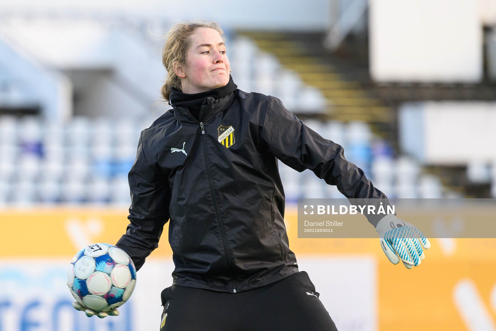 Goalkeeper Fanney Birkisdottir of Häcken