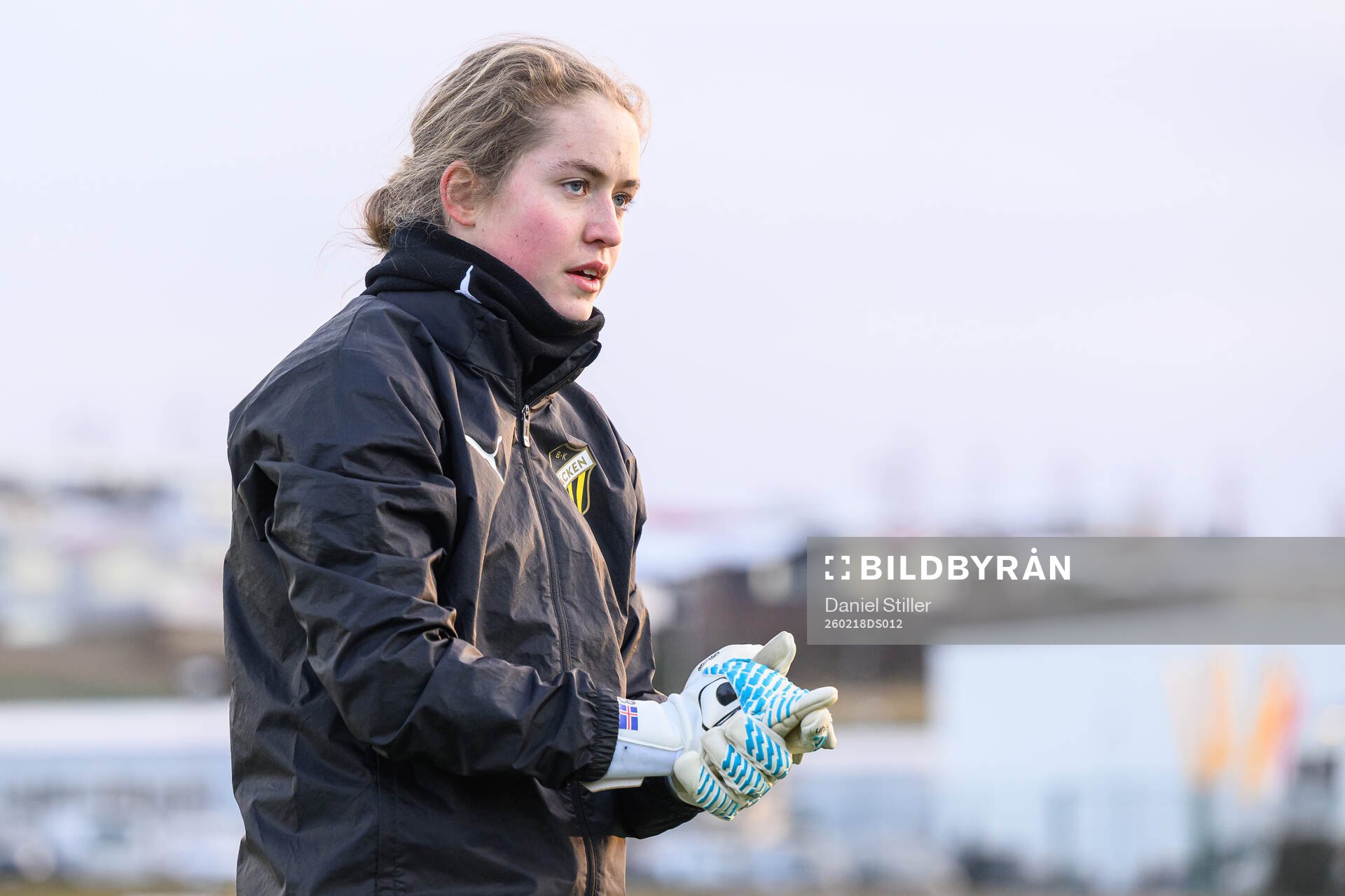 Goalkeeper Fanney Birkisdottir of Häcken