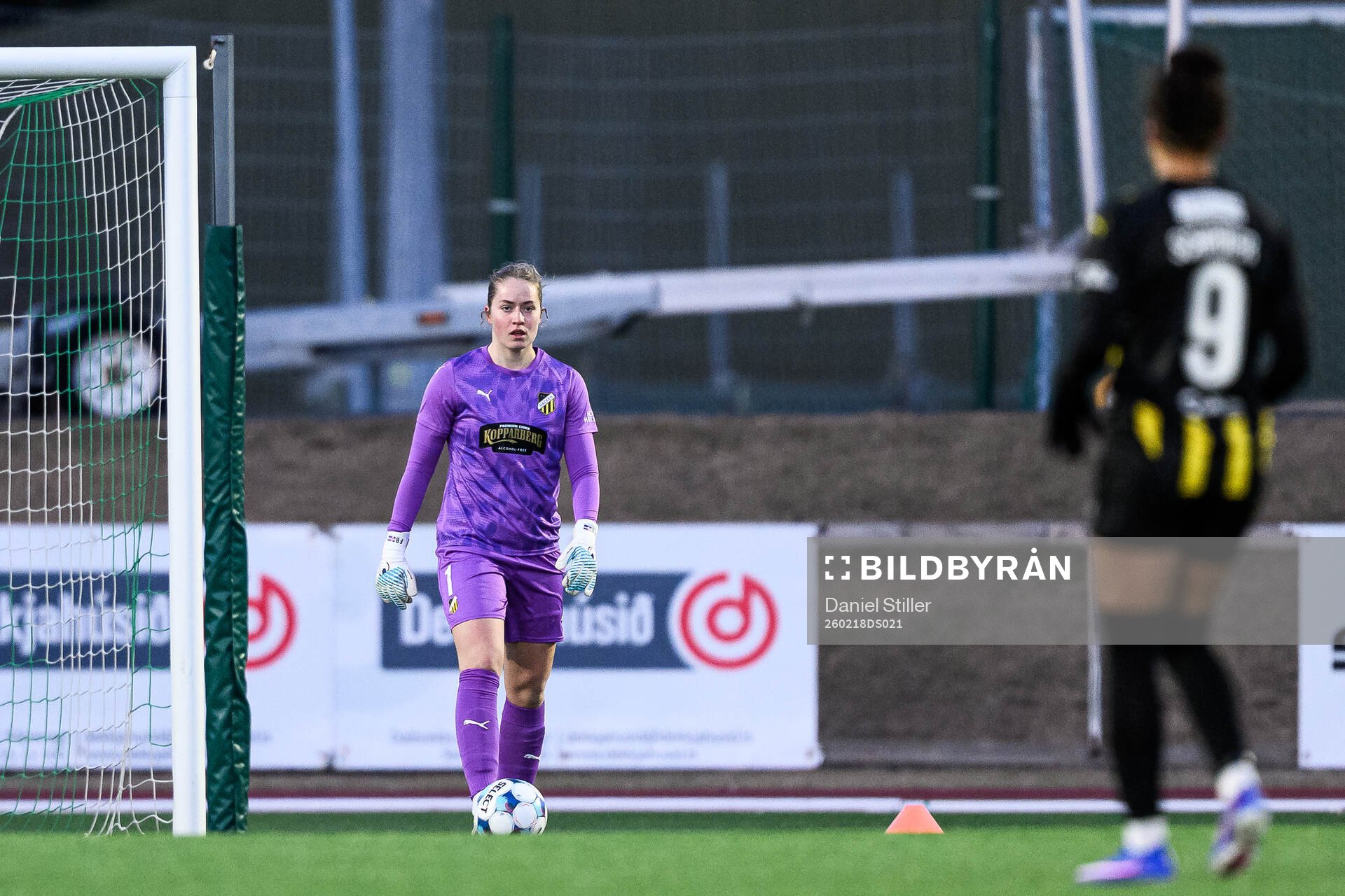 Goalkeeper Fanney Birkisdottir of Häcken