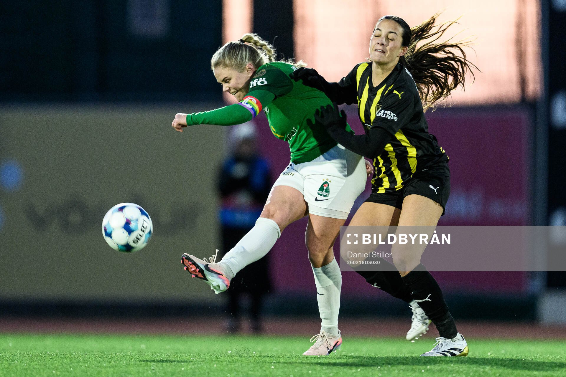 Agla Maria Albertsdottir of Breidablik and Delaney Matriano