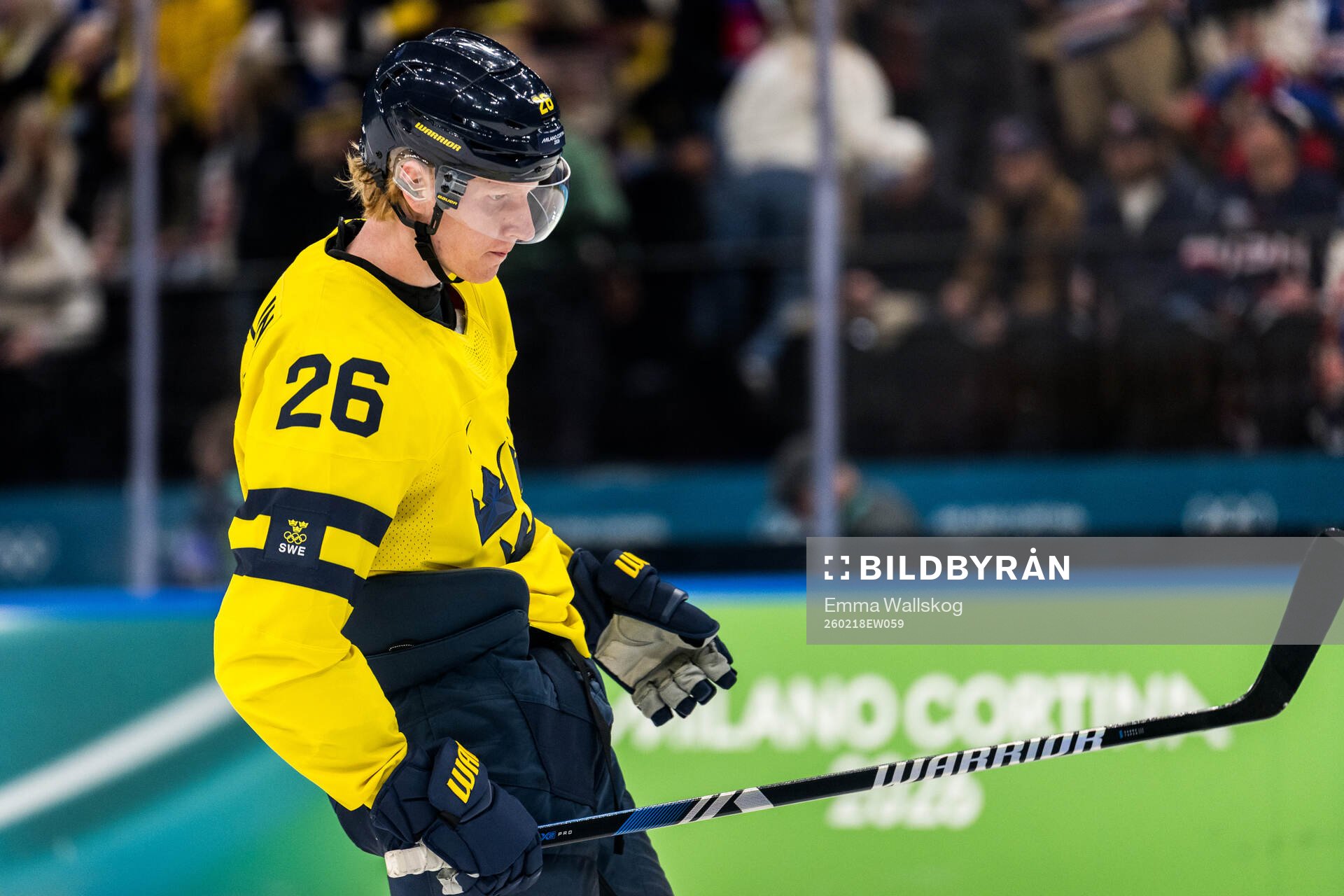 Rasmus Dahlin of Sweden in the men's ice hockey