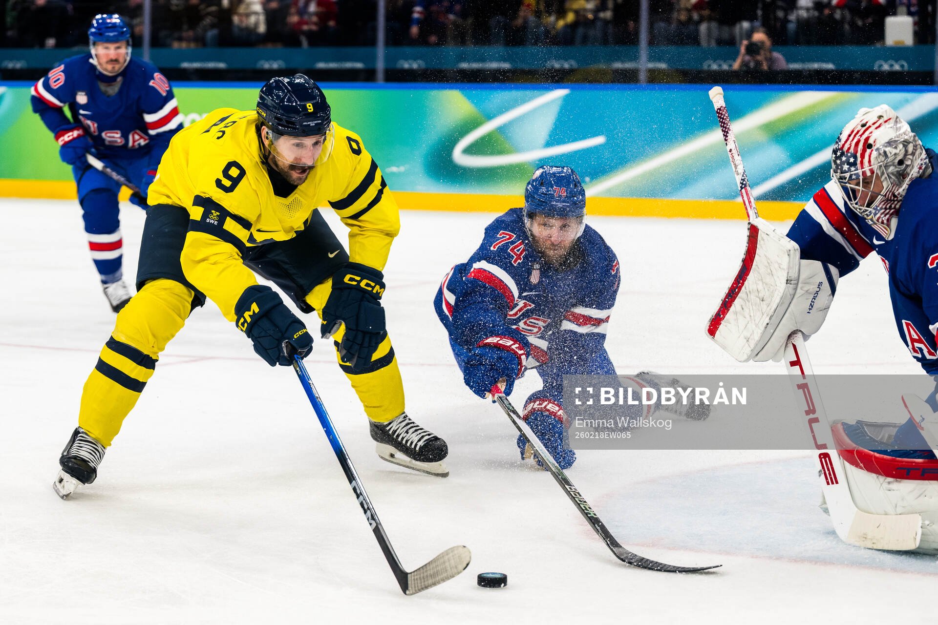 Filip Forsberg of Sweden as well as Jaccob Slavin and