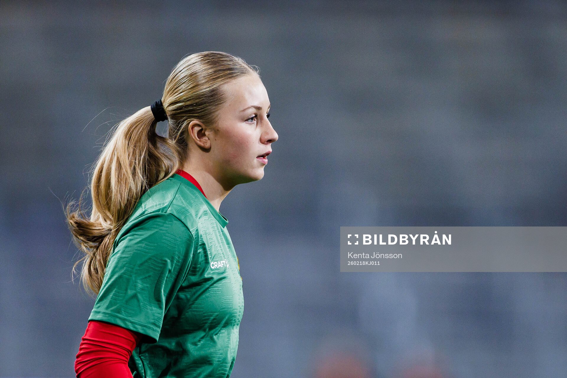 Goalkeeper Alice Olsson of Hammarby
