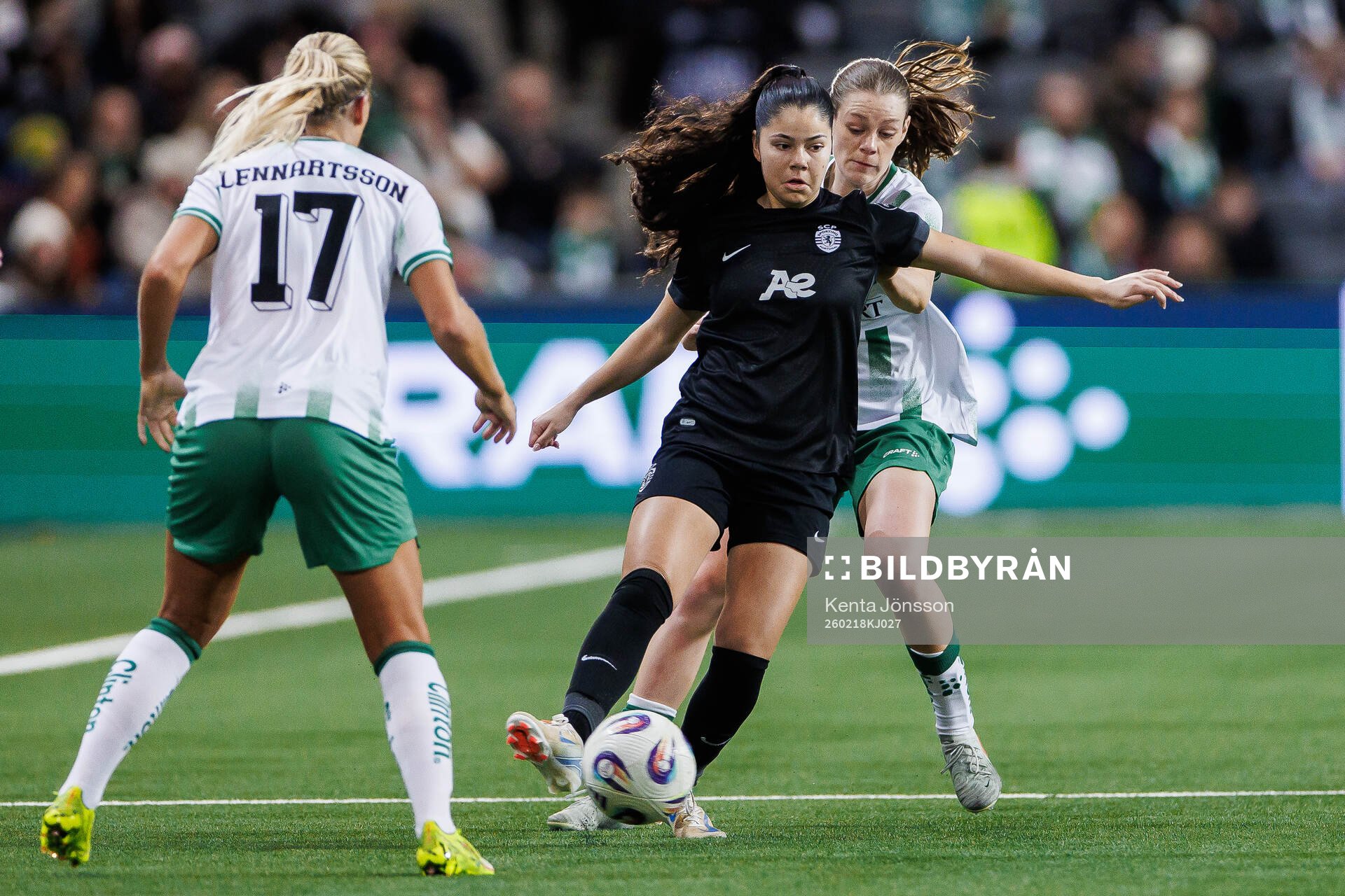 Jeneva Hernandez Gray of Sporting Club de Portugal, Stina