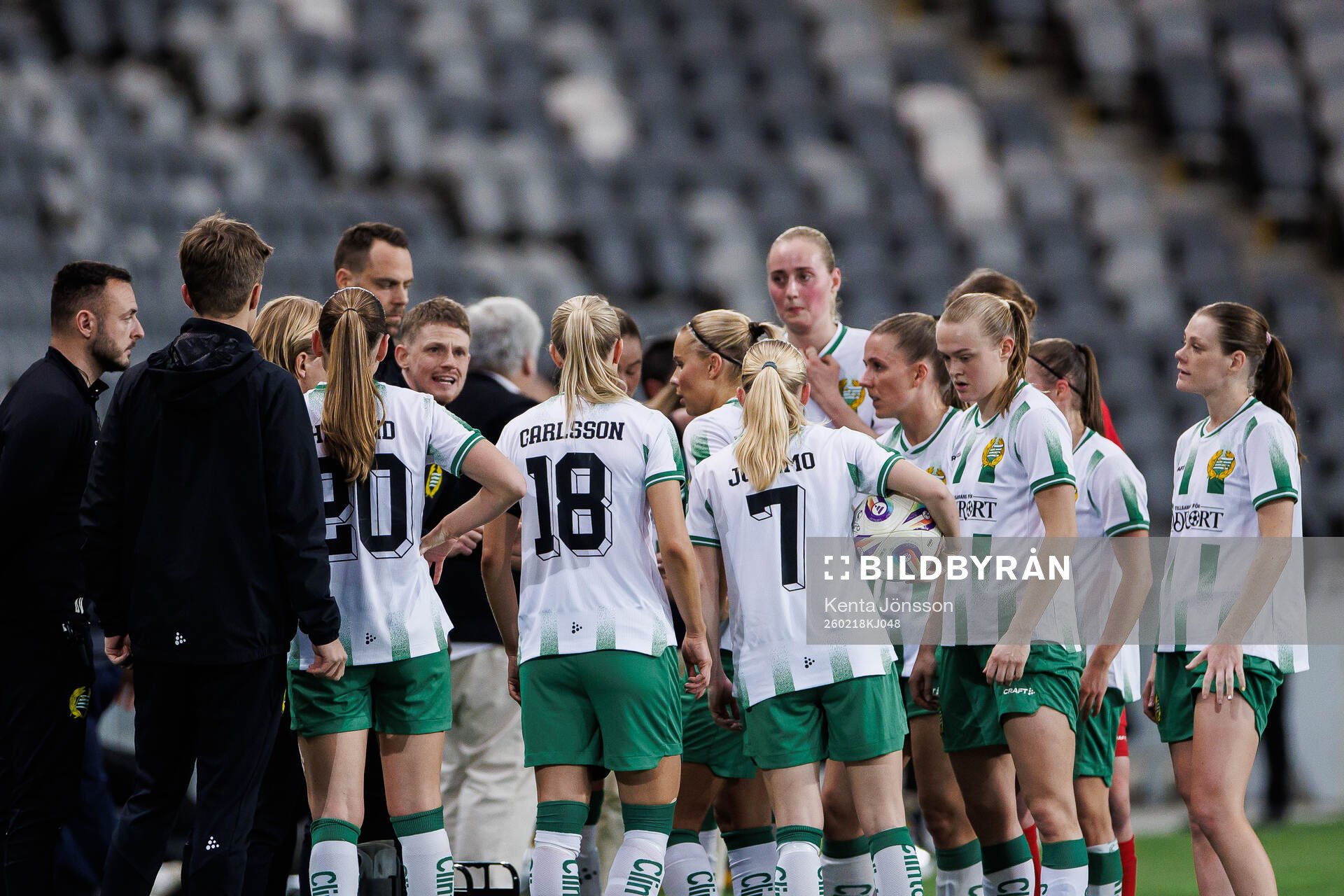 Coach William Strömberg of Hammarby
